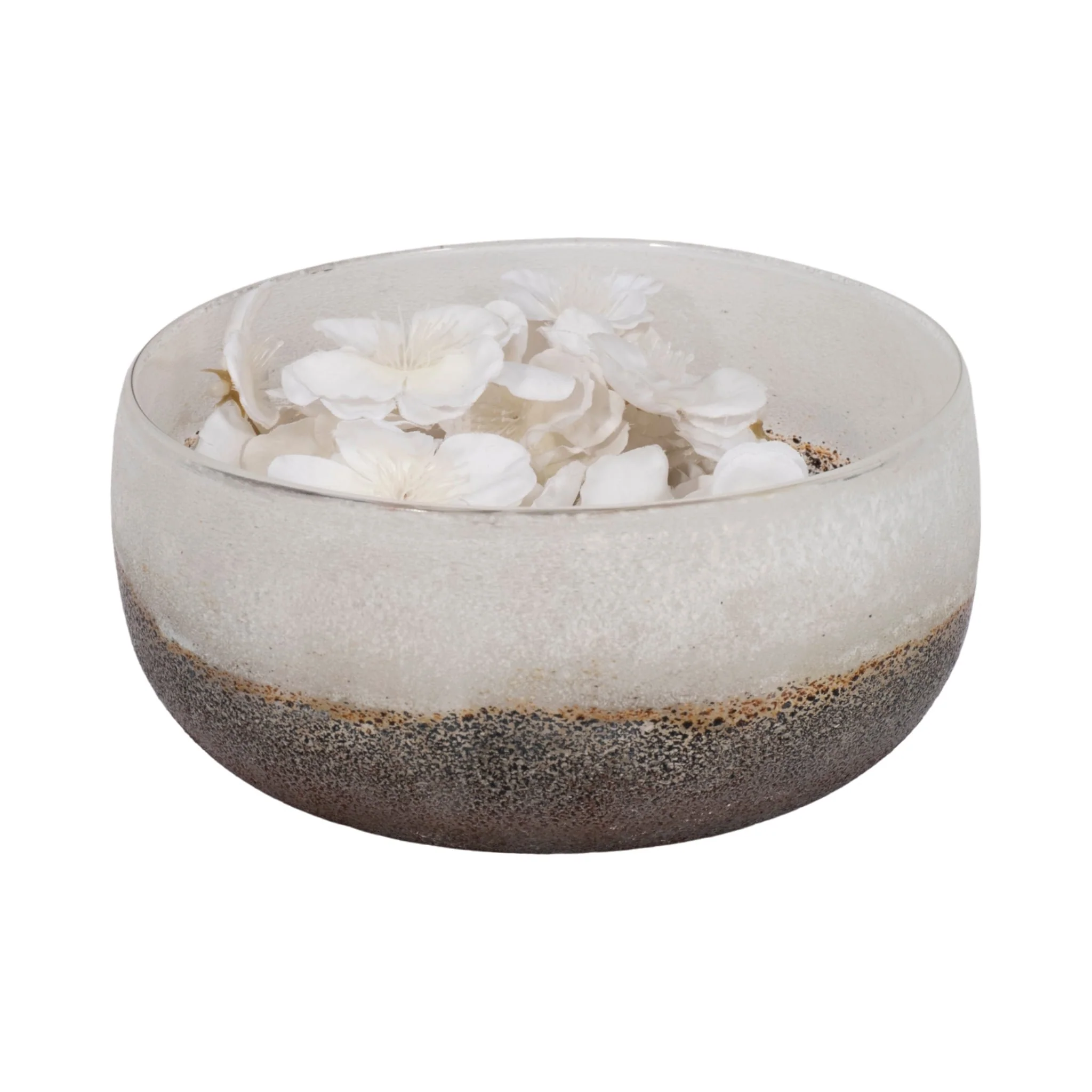 8" Ombre Bowl, White/grey - Image 2