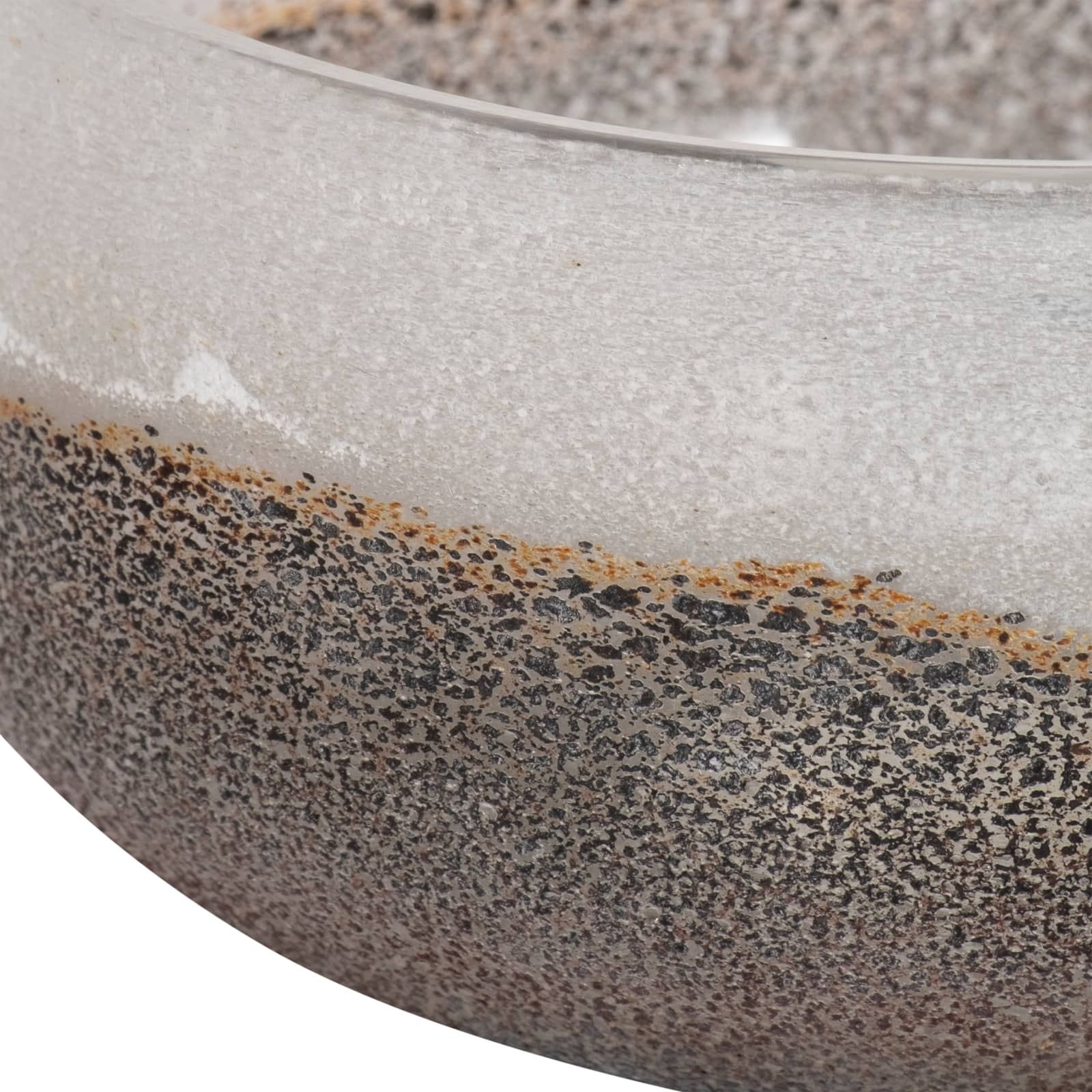 8" Ombre Bowl, White/grey - Image 5