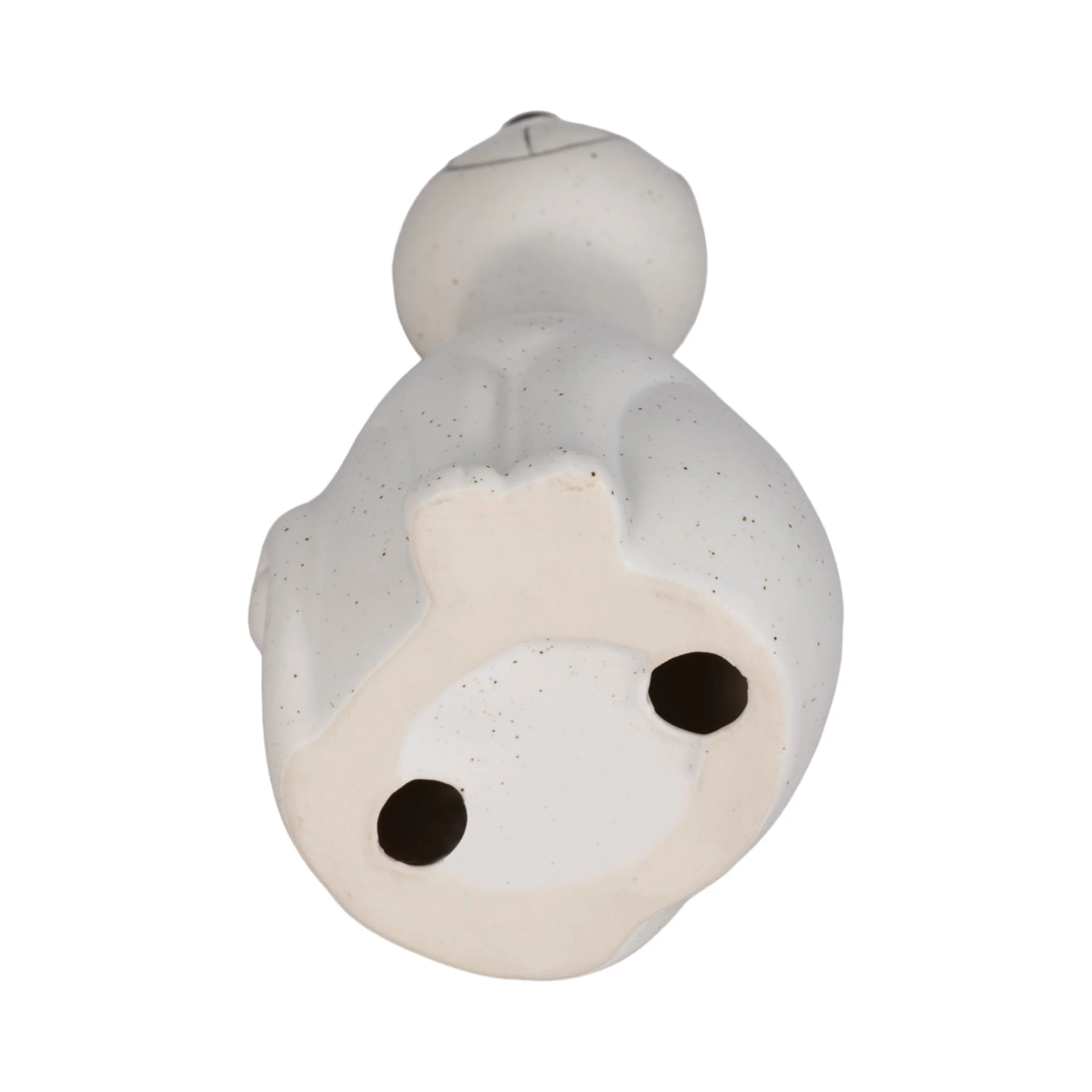 8" Skinny Sitting Kitty, White - Image 7