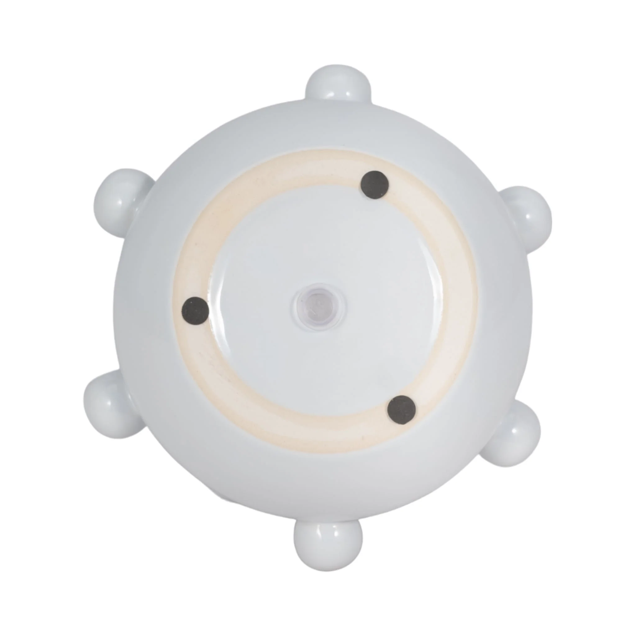 8" Tapered Bubble Planter, White - Image 5