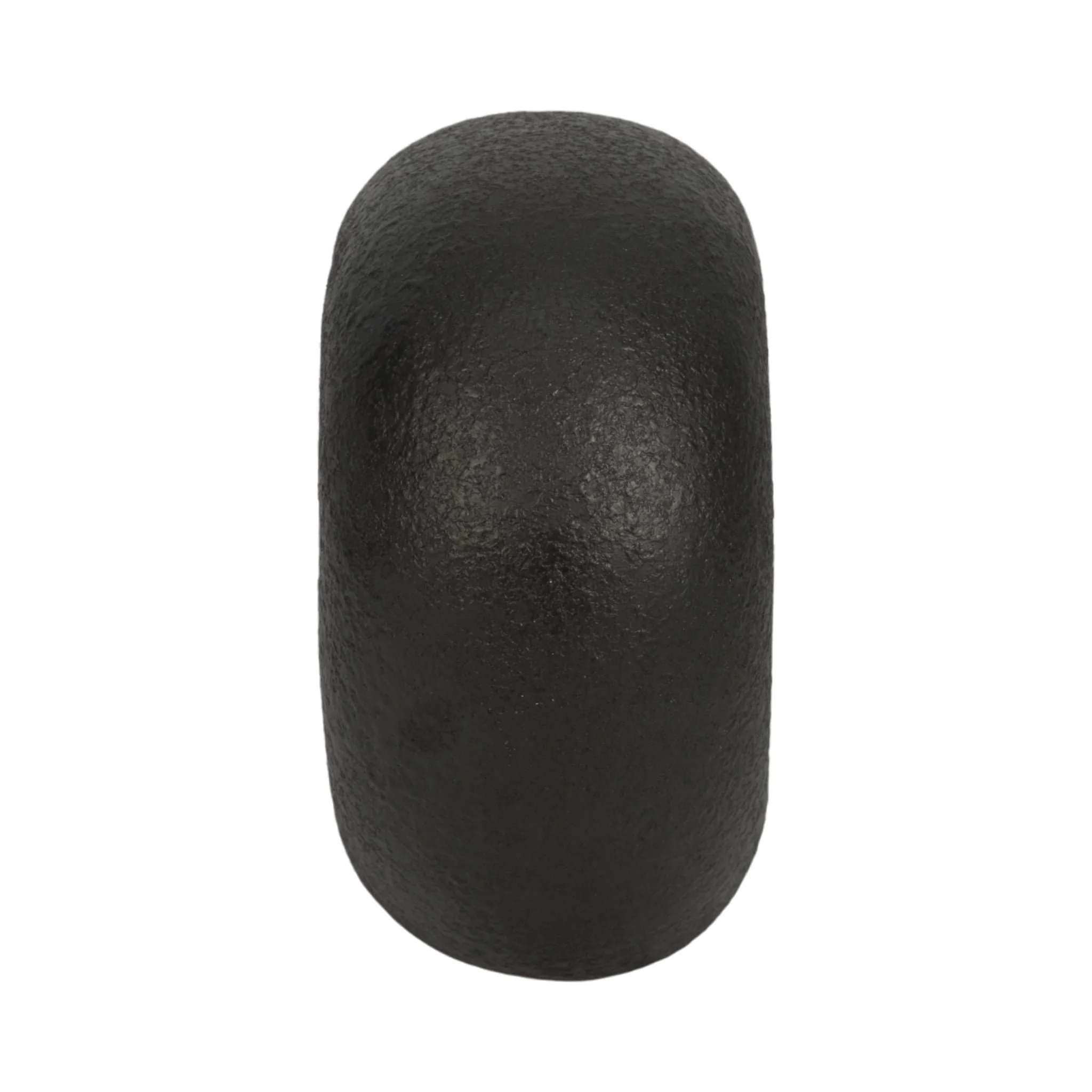 8" Textured Open Cut-out Slanted Circle Object, Bl - Image 3