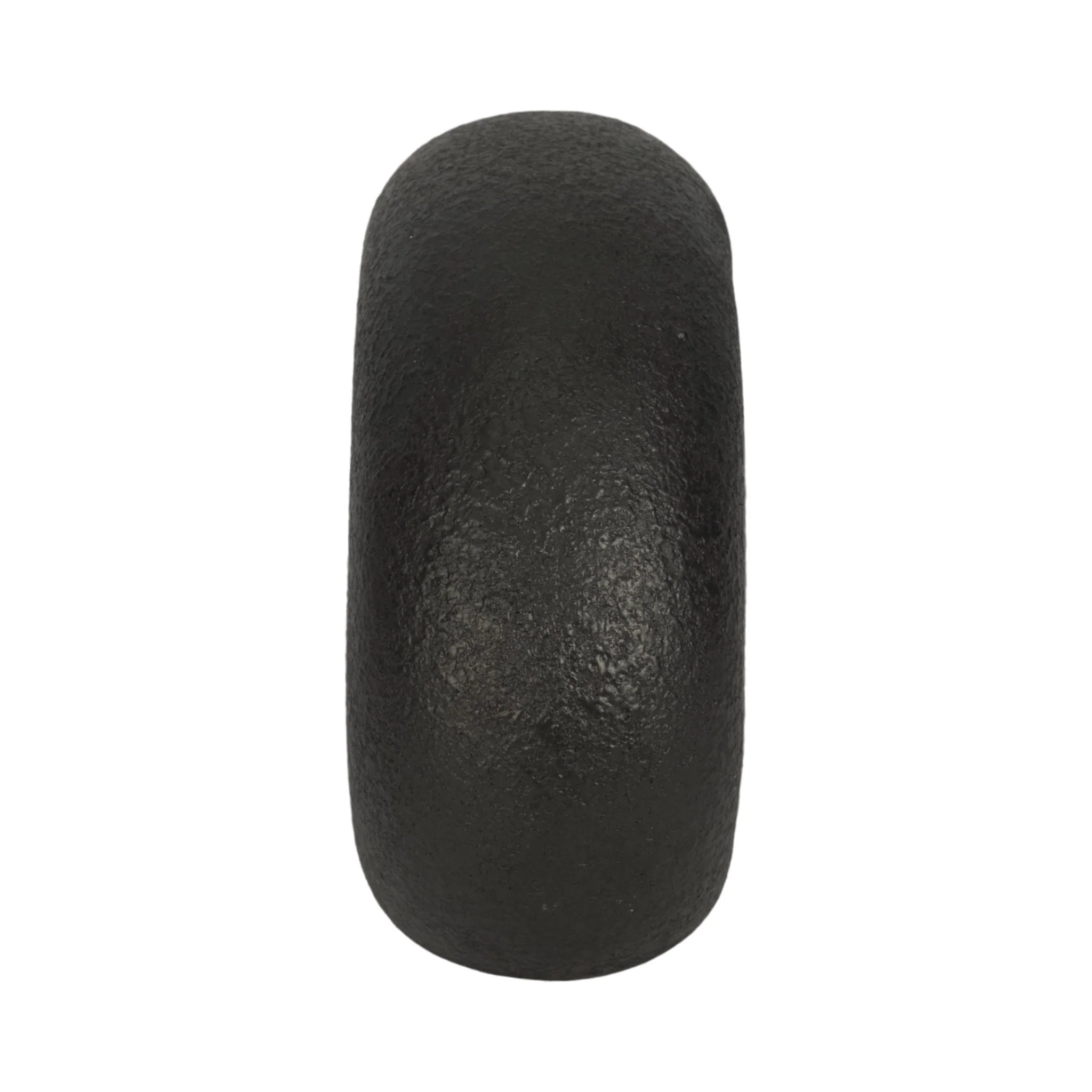 8" Textured Open Cut-out Slanted Circle Object, Bl - Image 4