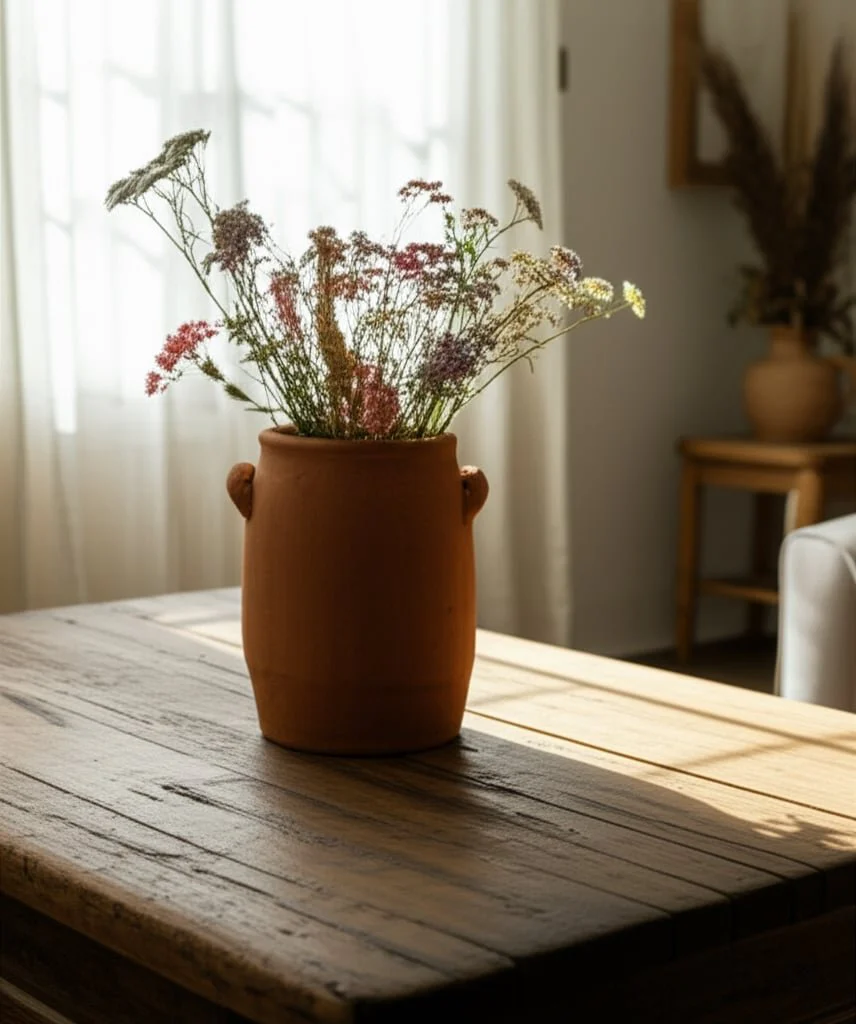 8" Traditional Handle Vase - Image 13