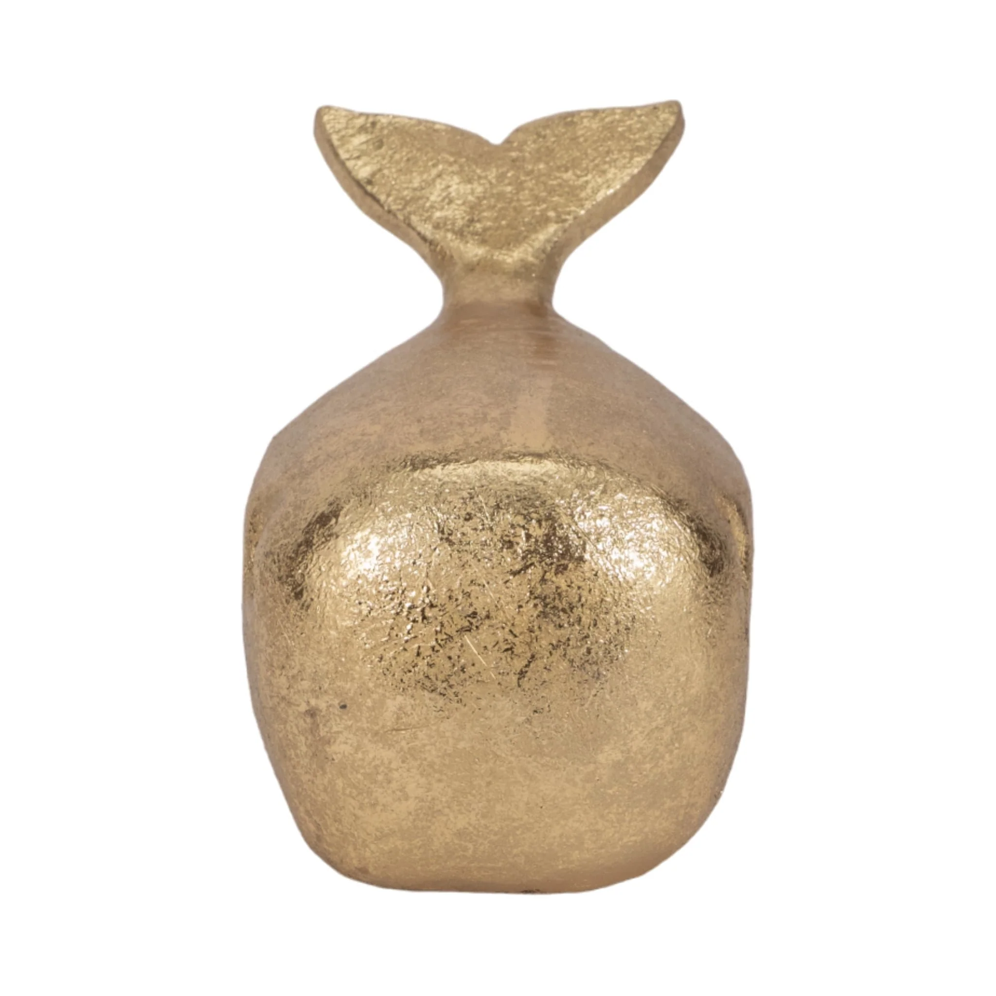 8" Whale Tabletop Decor, Gold - Image 3