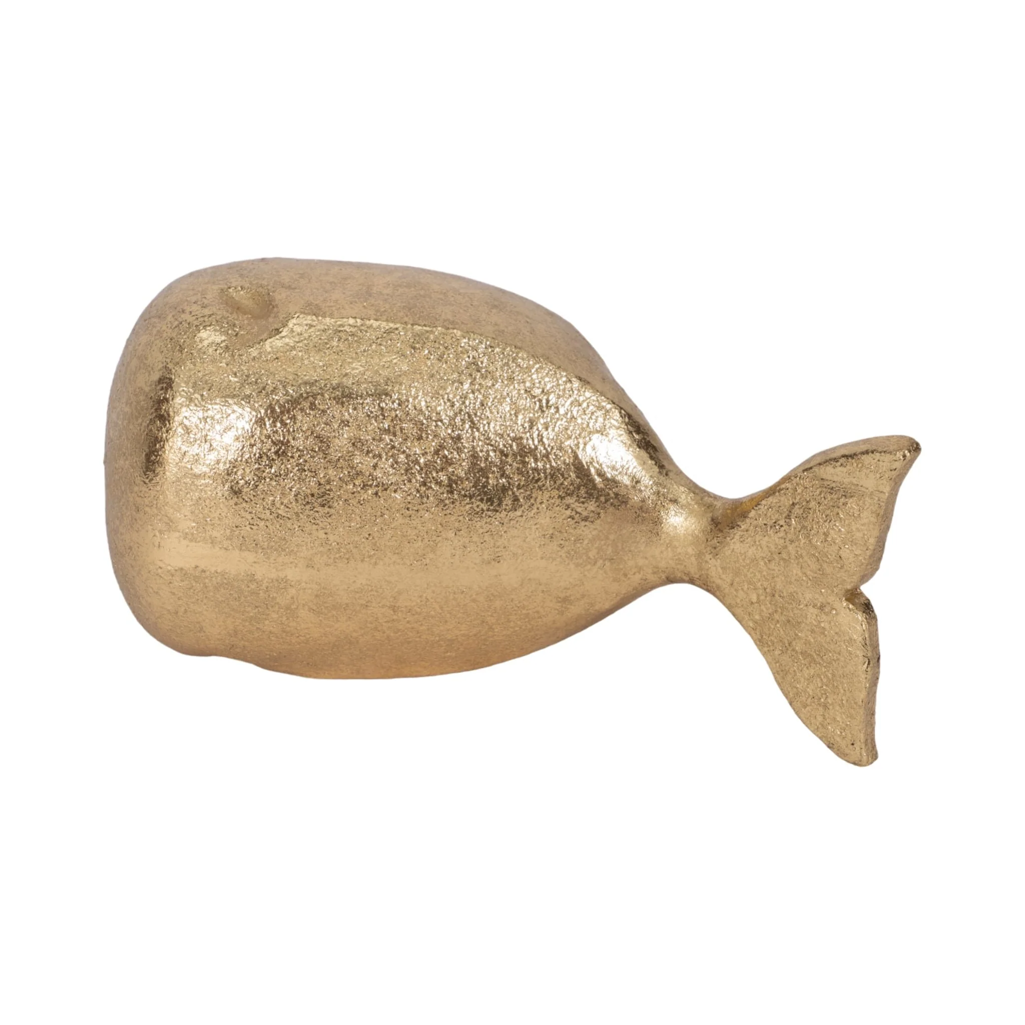 8" Whale Tabletop Decor, Gold - Image 6