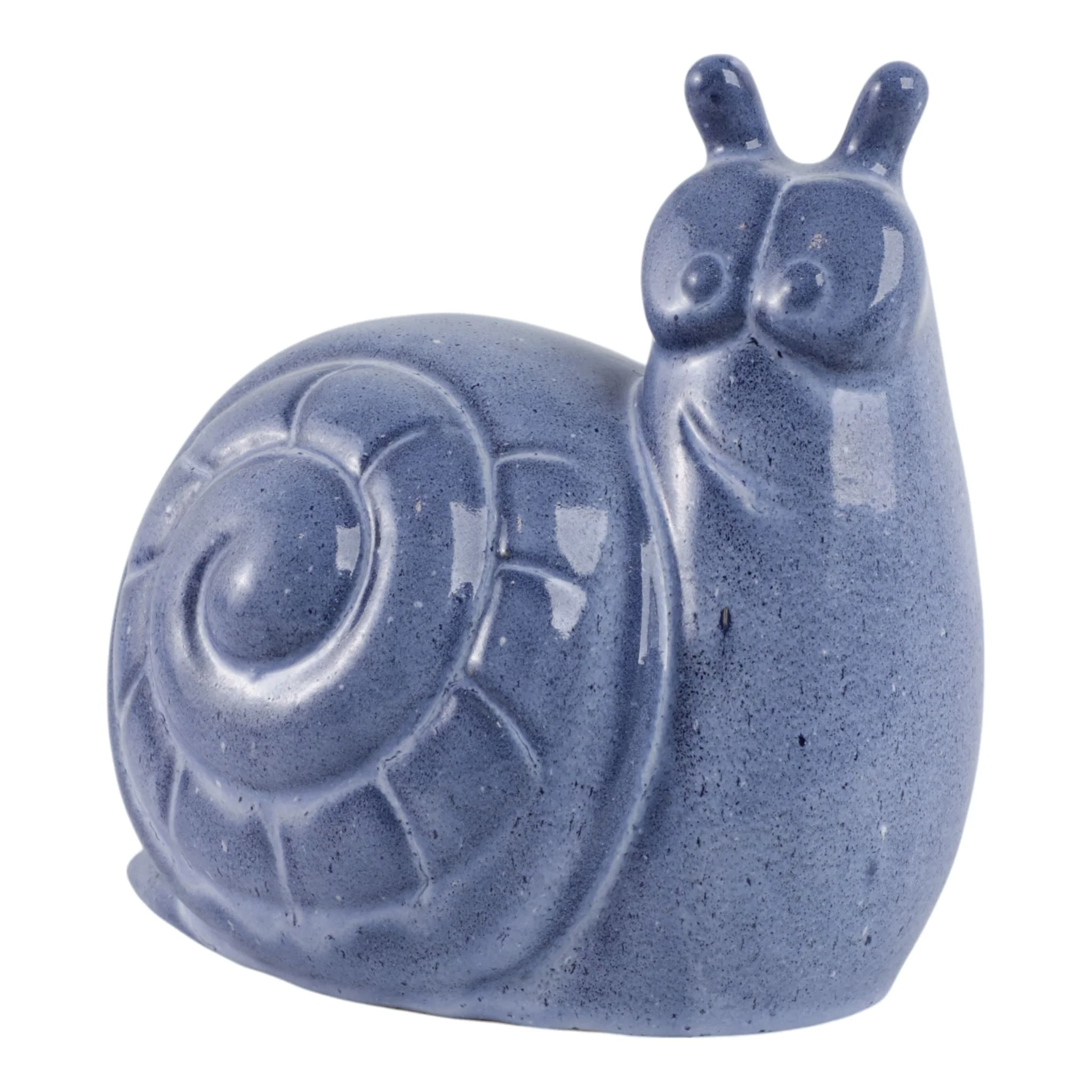 8x8" Garden Snail Reactive Finish, Blue - Image 2