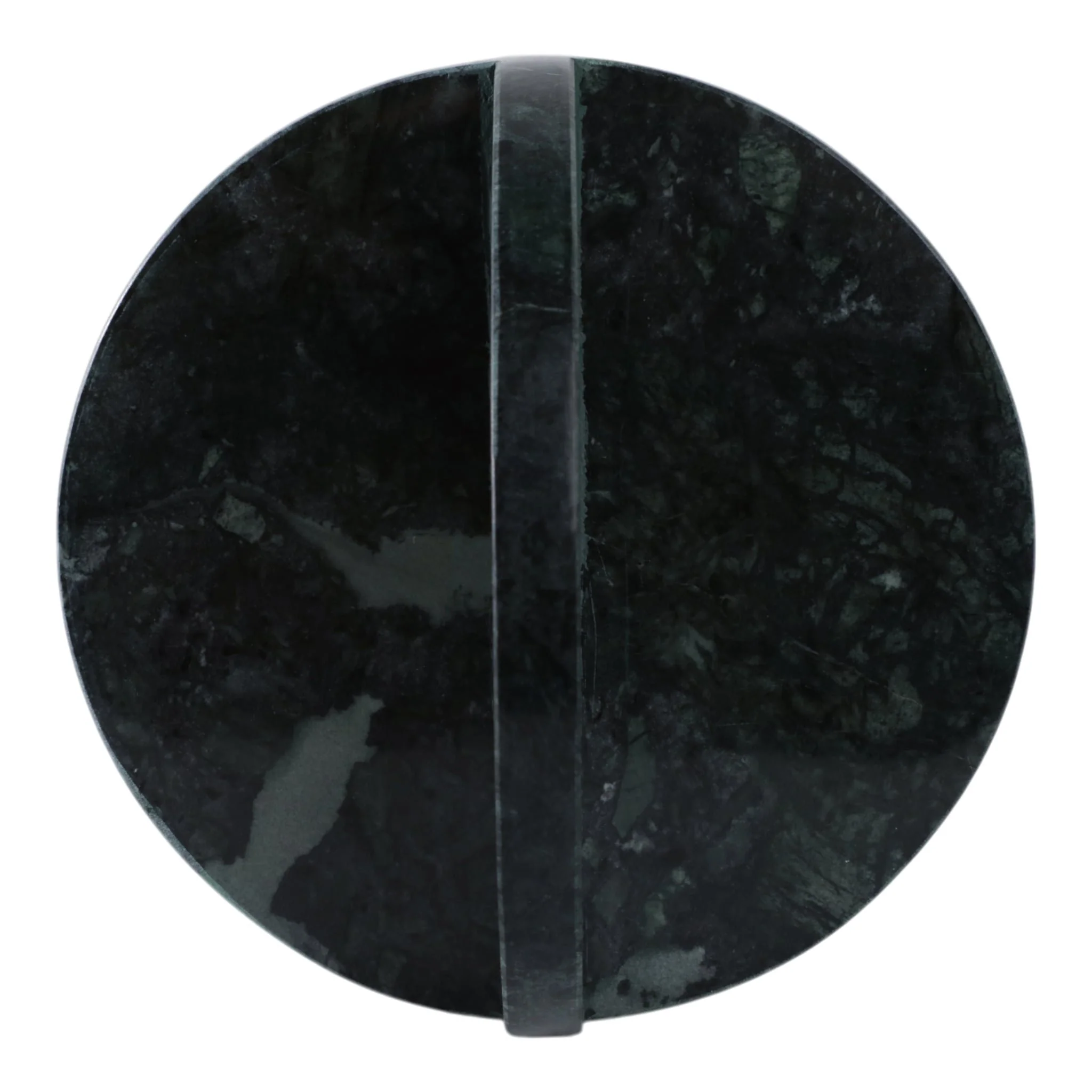 8x8" Marble Geo Object, Green - Image 4