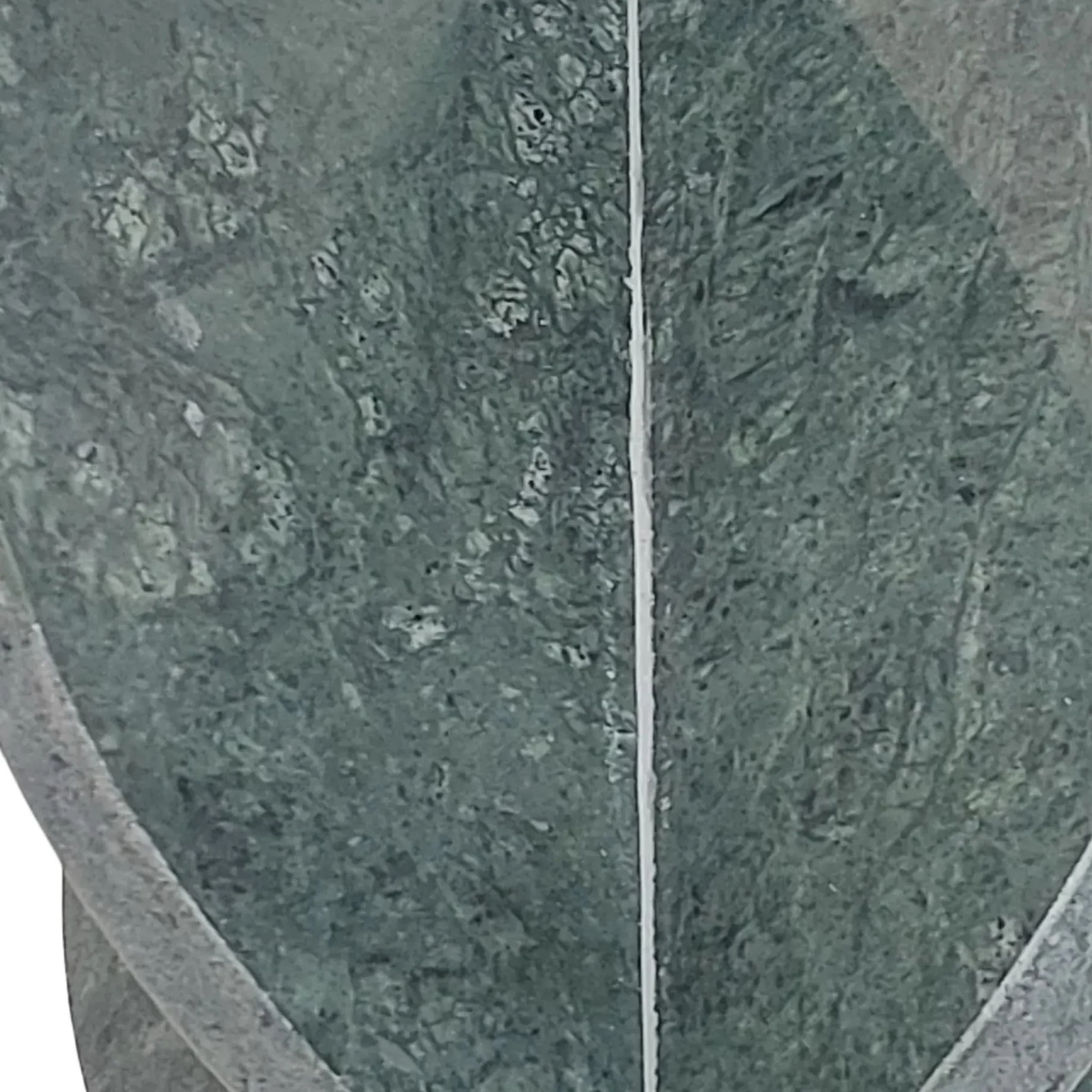 8x8" Marble Geo Object, Green - Image 7