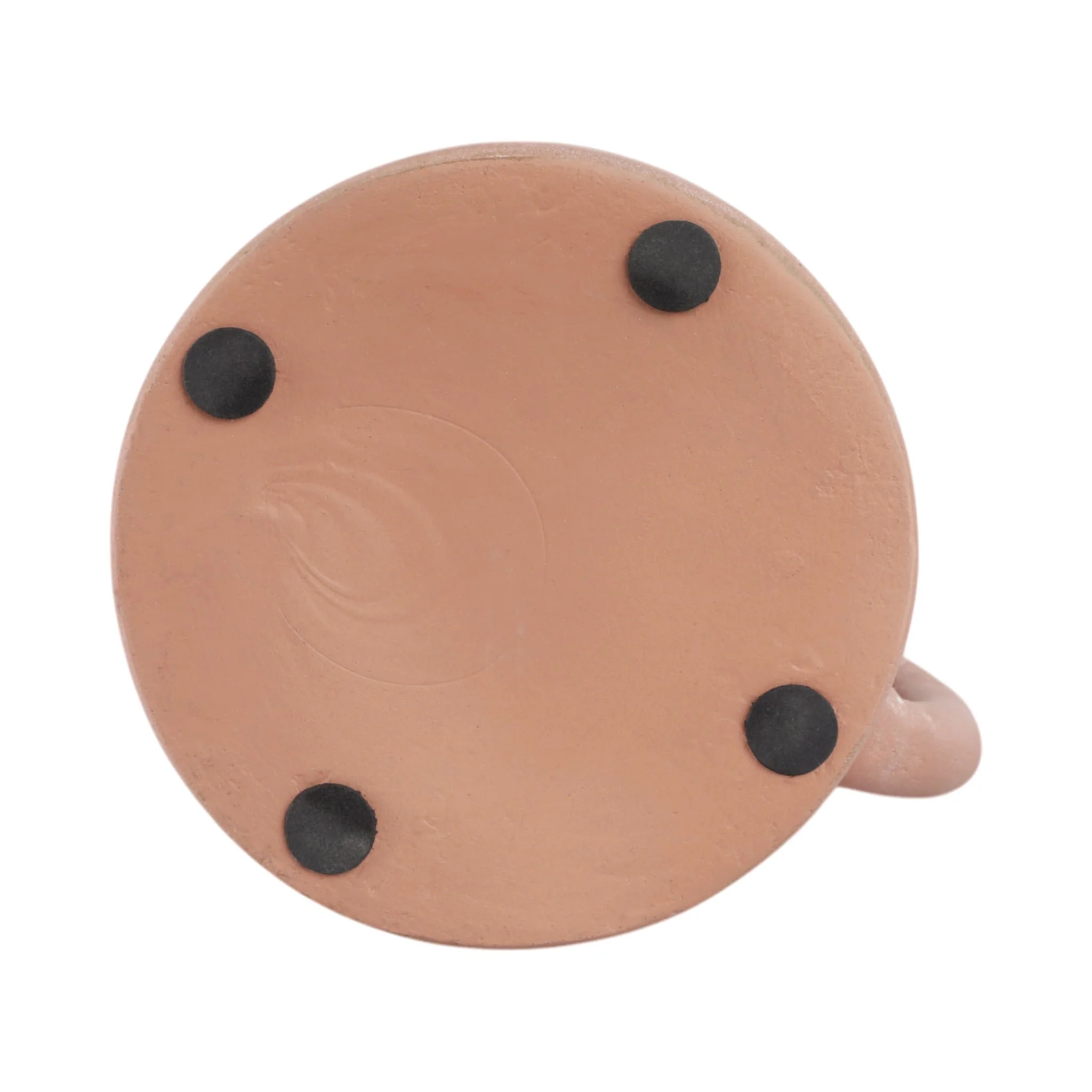 8x8" Terracotta Vase With Handle, Light Natural - Image 8