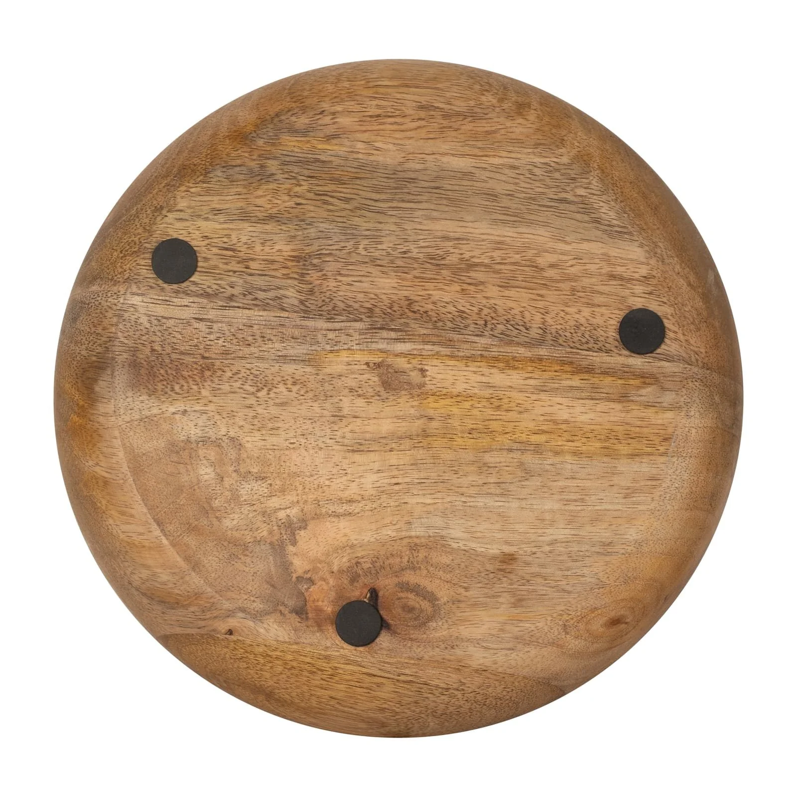 9" 20 Oz Vanilla Modern Wood Bowl Candle, Natural - Image 5