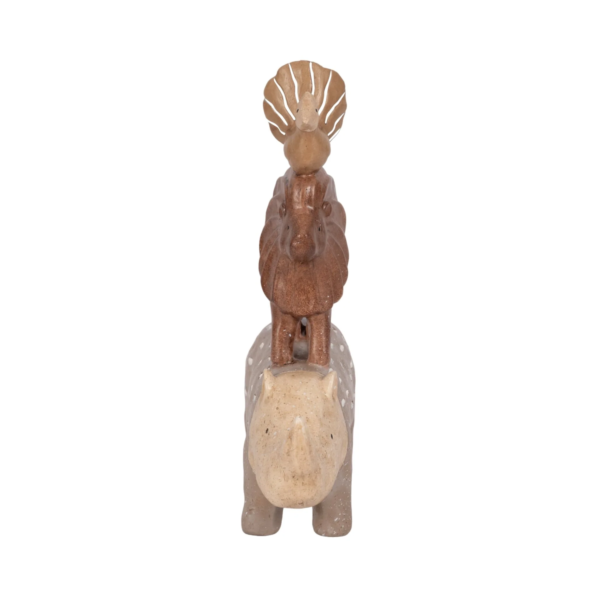 9" Animal Pyramid, Multi - Image 3