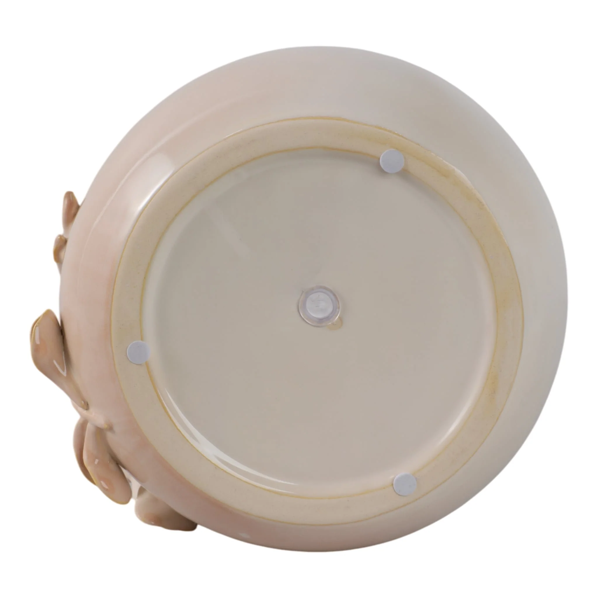 9" Flower Applique Planter, Ivory - Image 7