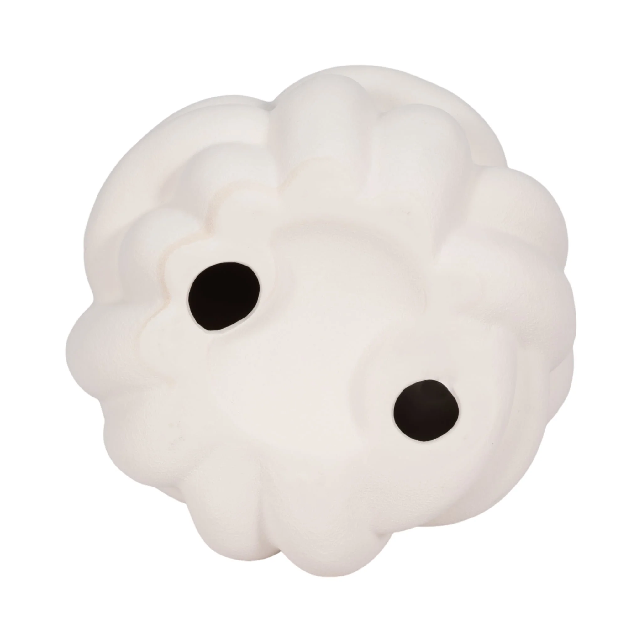 9" Knot Orb Rough Texture, White - Image 6
