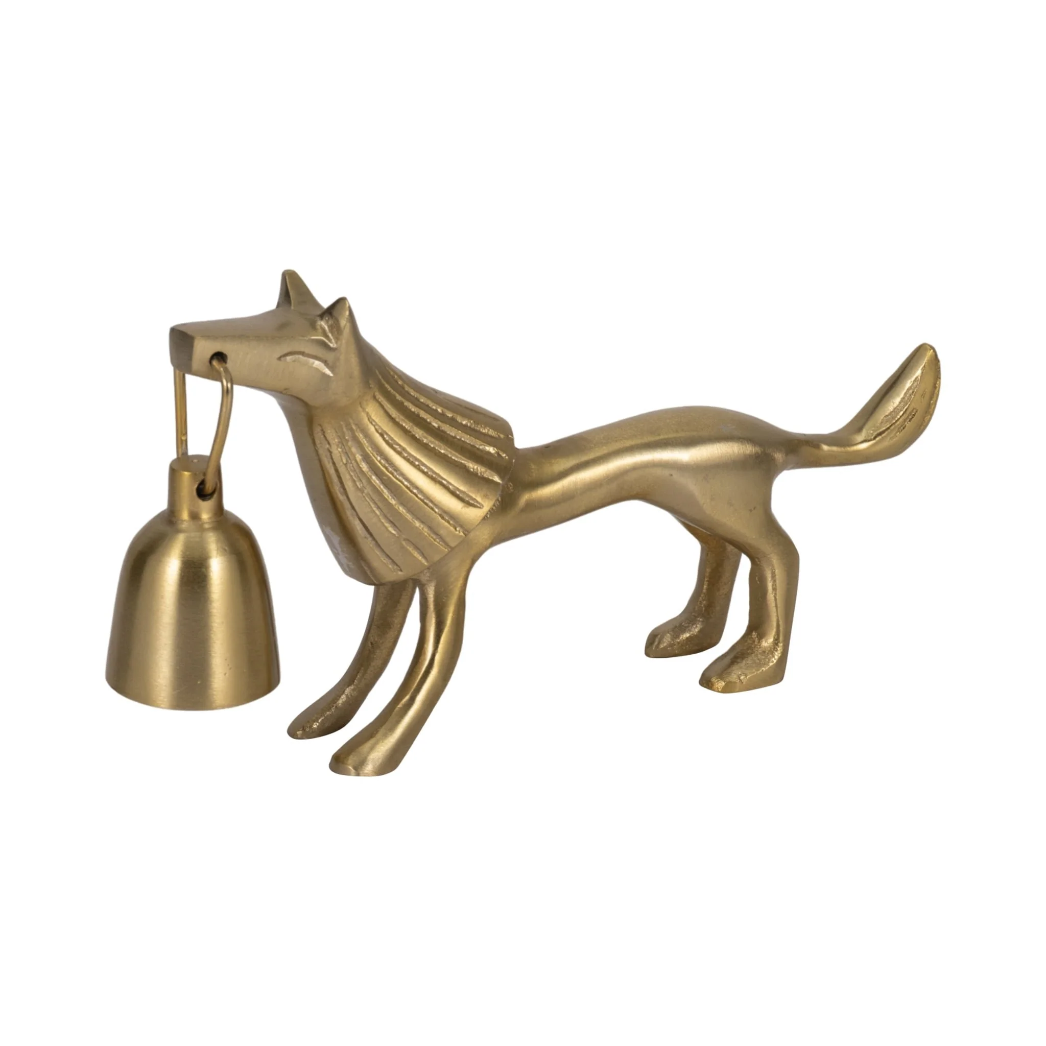 9" Lion Candle Snuffer, Gold - Image 2