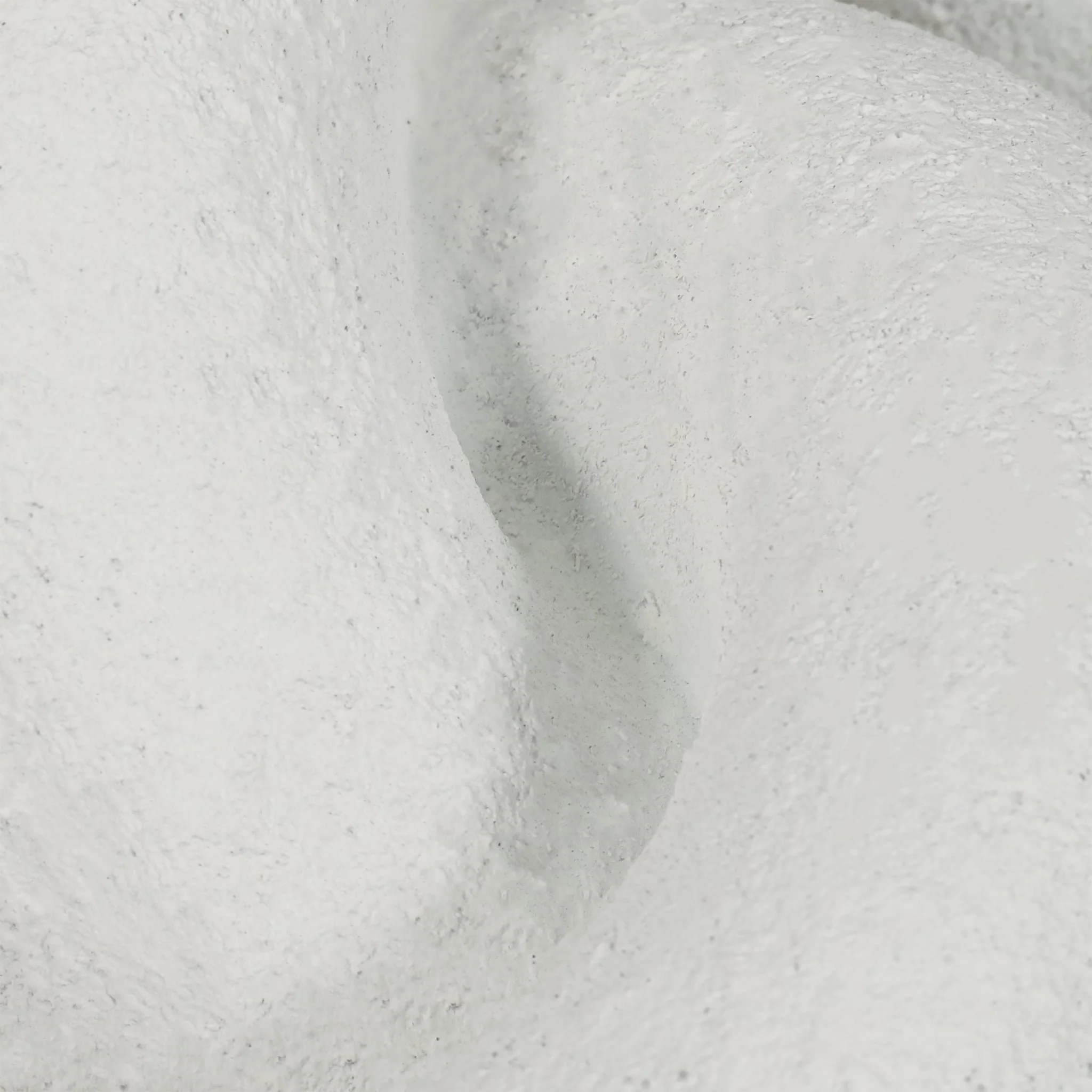 9" Resin Knot Decor Rough Finish, White - Image 5