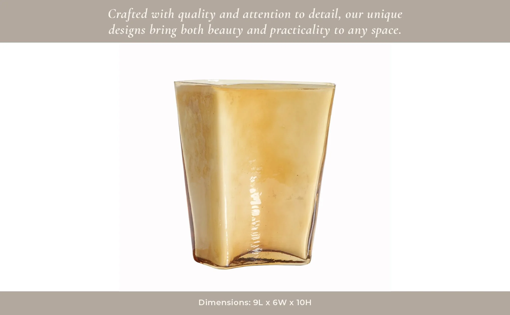 9x10" 97 Oz Midnight Amber Scented Candle, Amber - Image 10