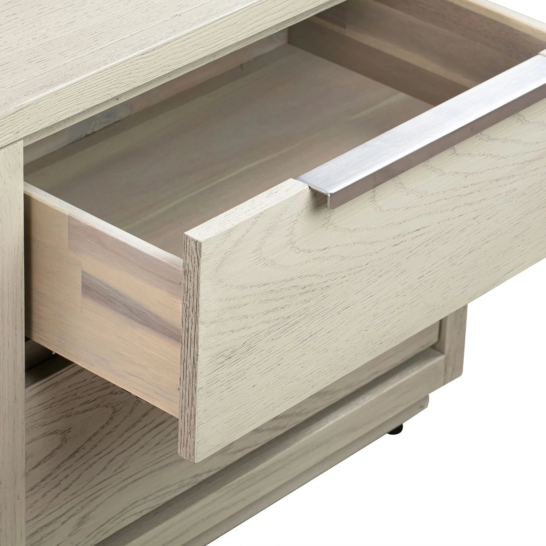 Abbey King 3 Piece Bedroom Set in Gray Oak Wood - Image 8