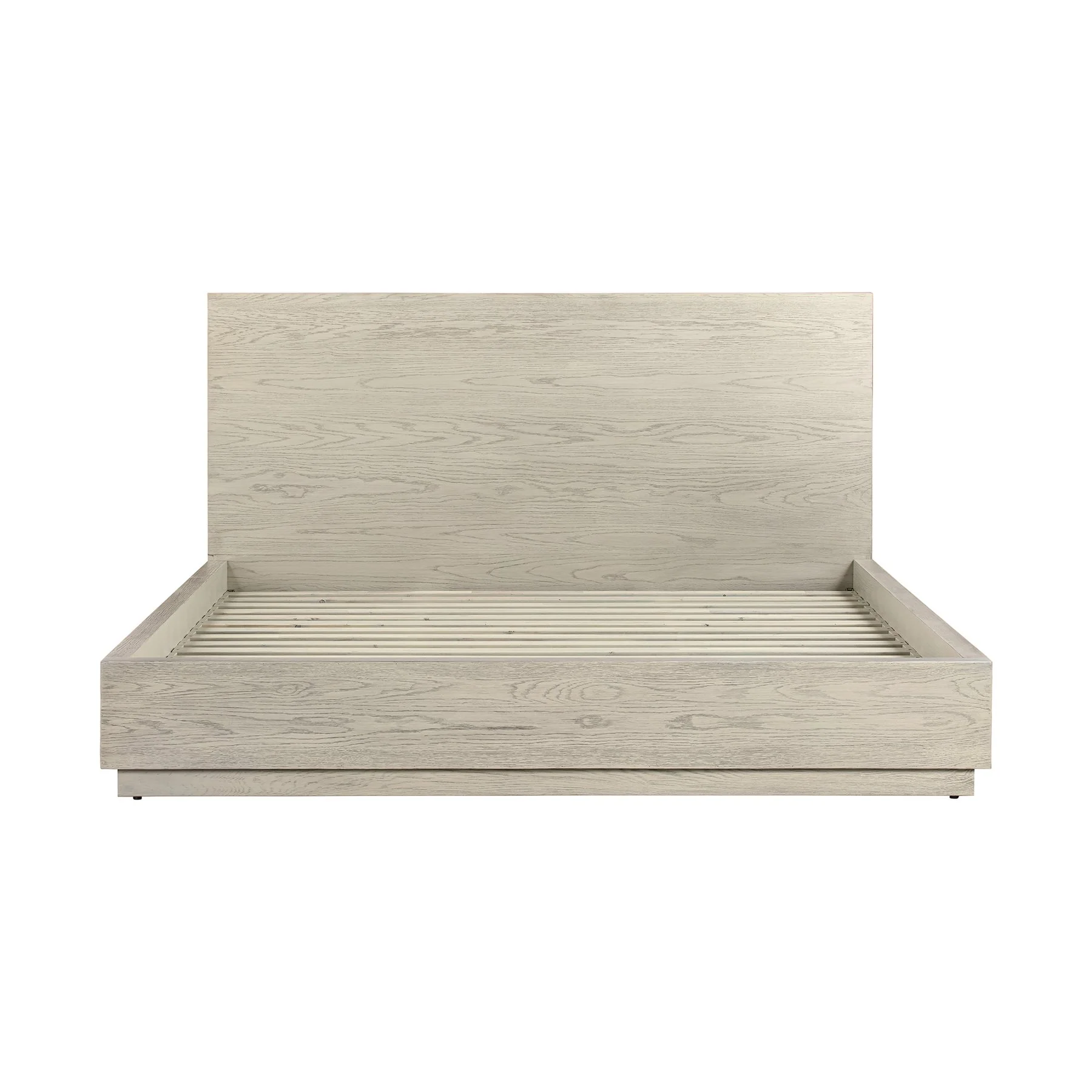 Abbey King 4 Piece Bedroom Set in Gray Oak Wood - Image 2