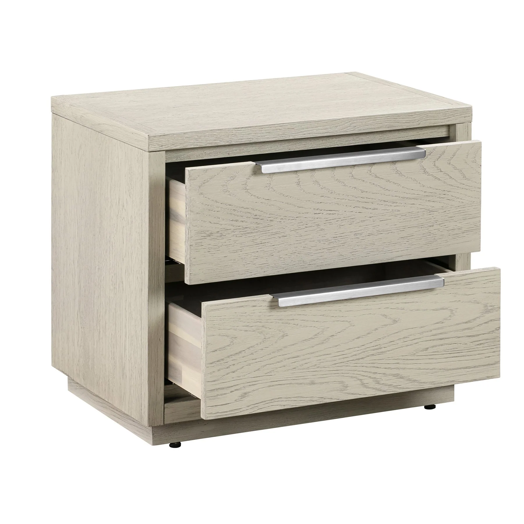Abbey King 4 Piece Bedroom Set in Gray Oak Wood - Image 5
