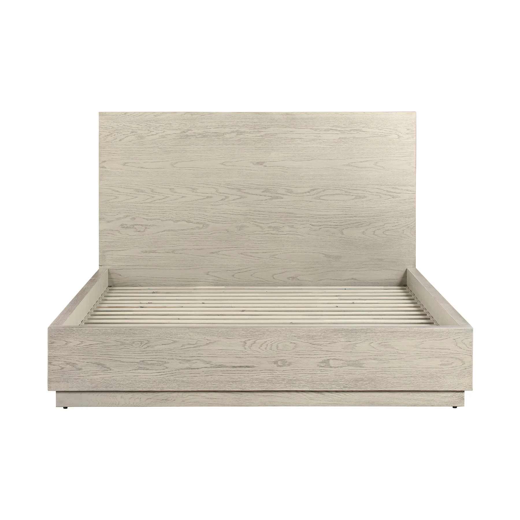 Abbey Queen 3 Piece Bedroom Set in Gray Oak Wood - Image 2