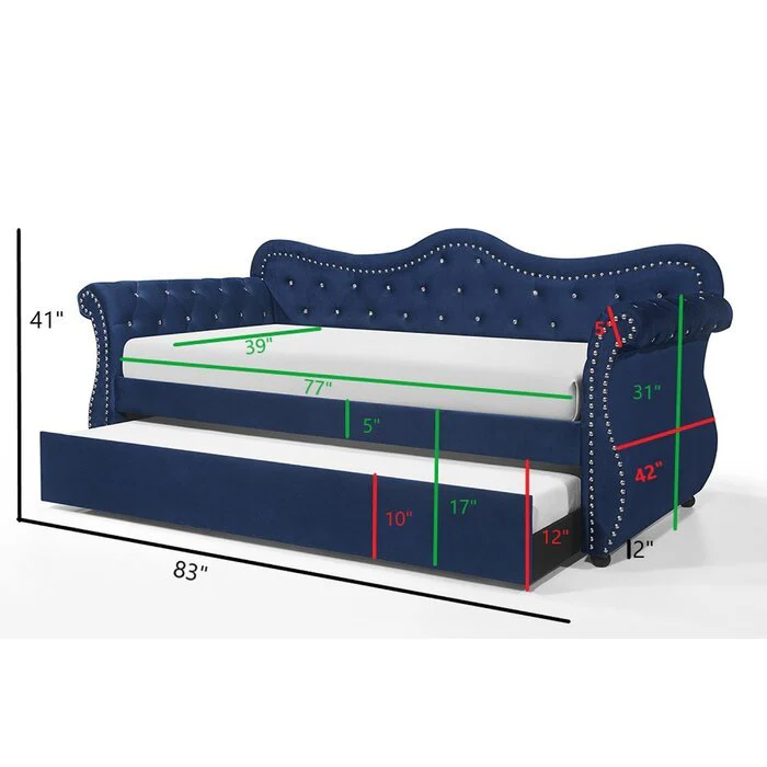 Abby Daybed Navy - Image 5