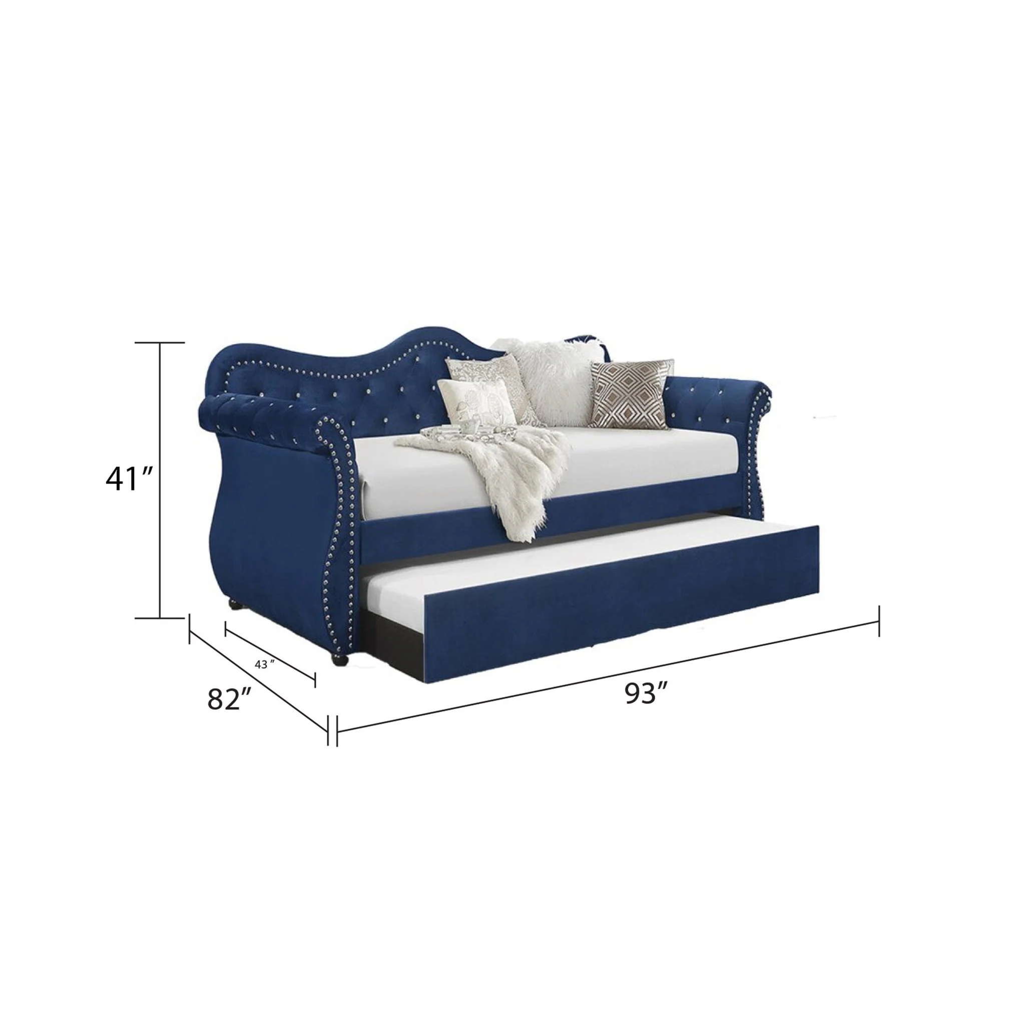 Abby Daybed Navy - Image 6