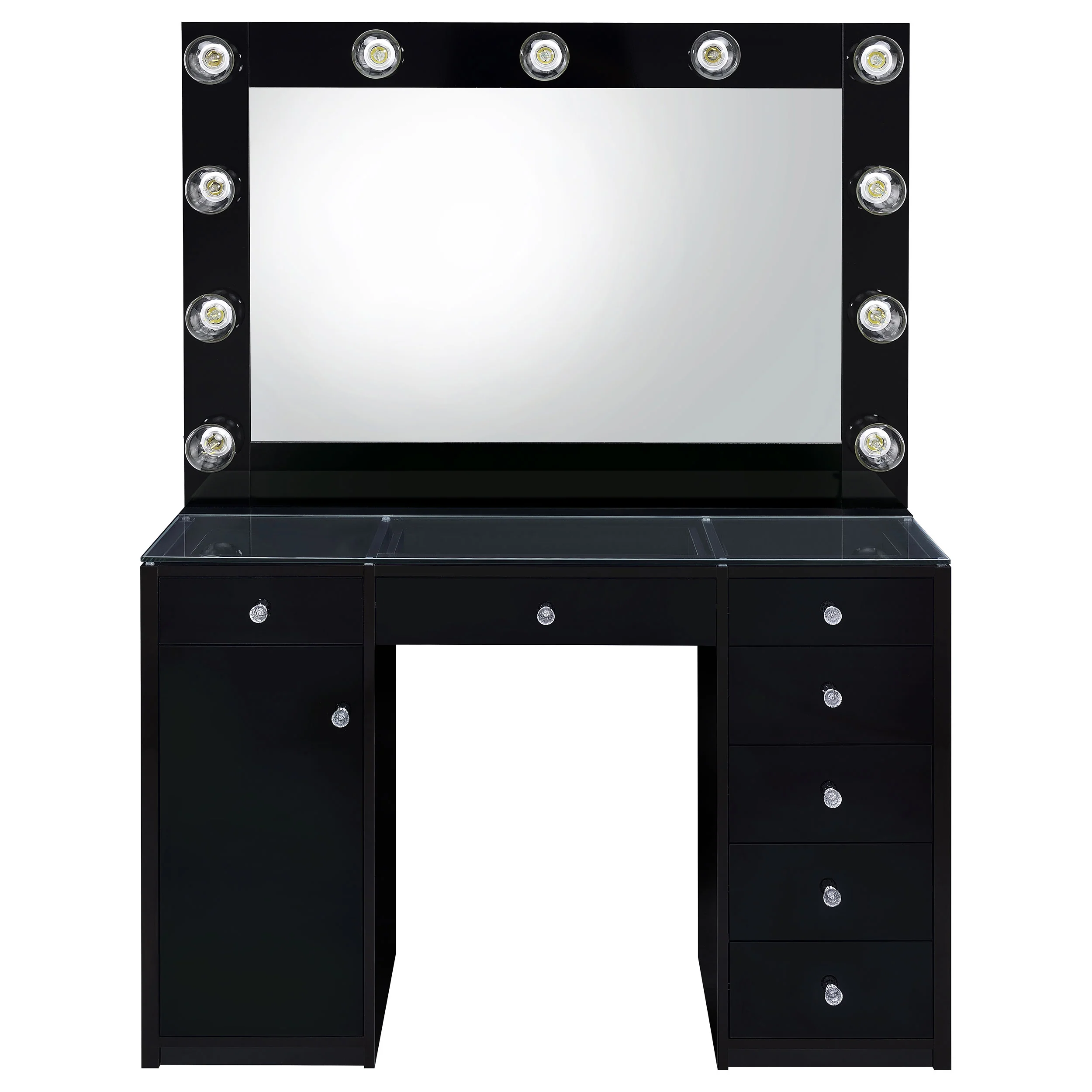Acena Makeup Vanity Table with LED Mirror - Image 11