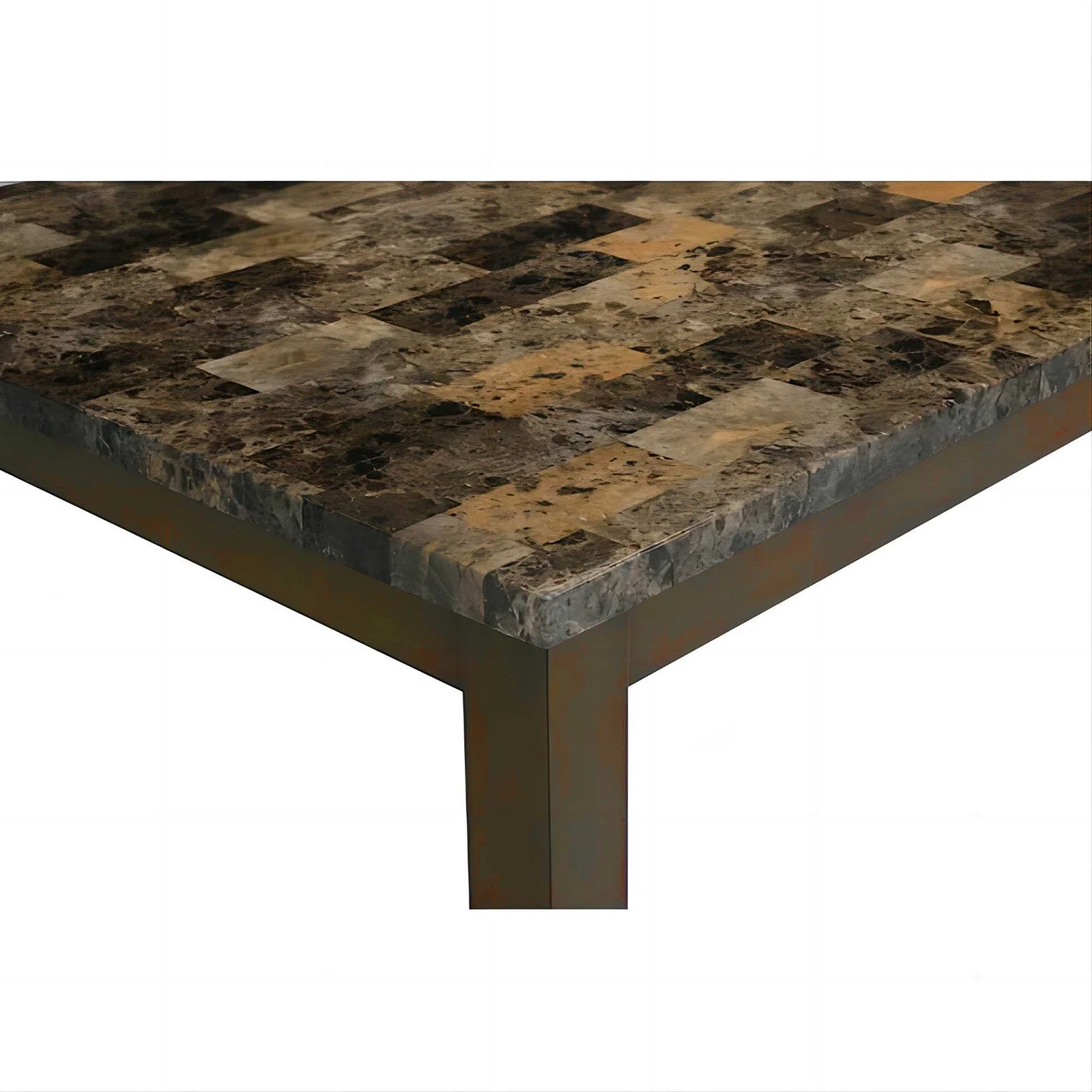 Adia 7 Pc. Dinning Table Set, Brown - Image 4
