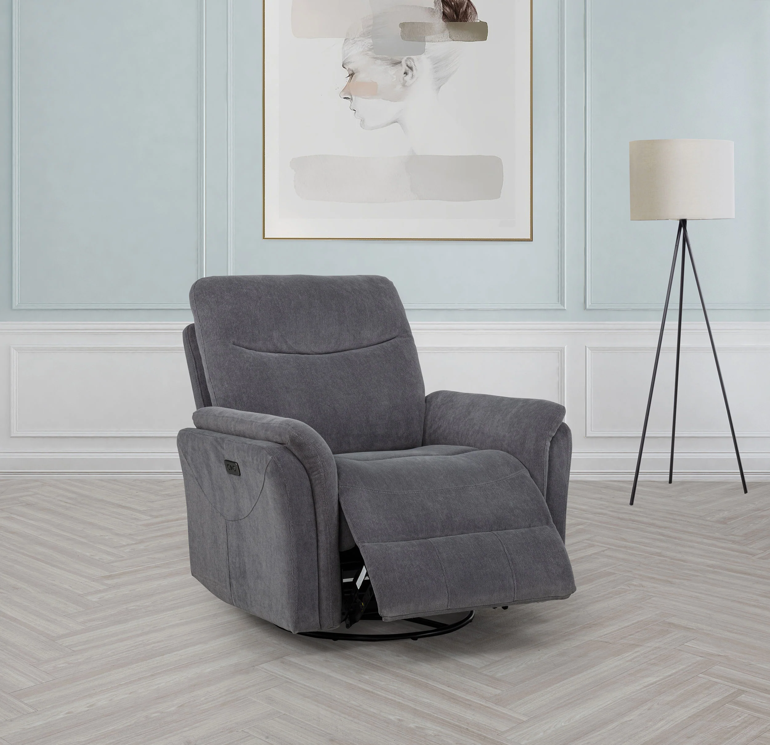 Adler Power Swivel Glider Recliner - Image 25