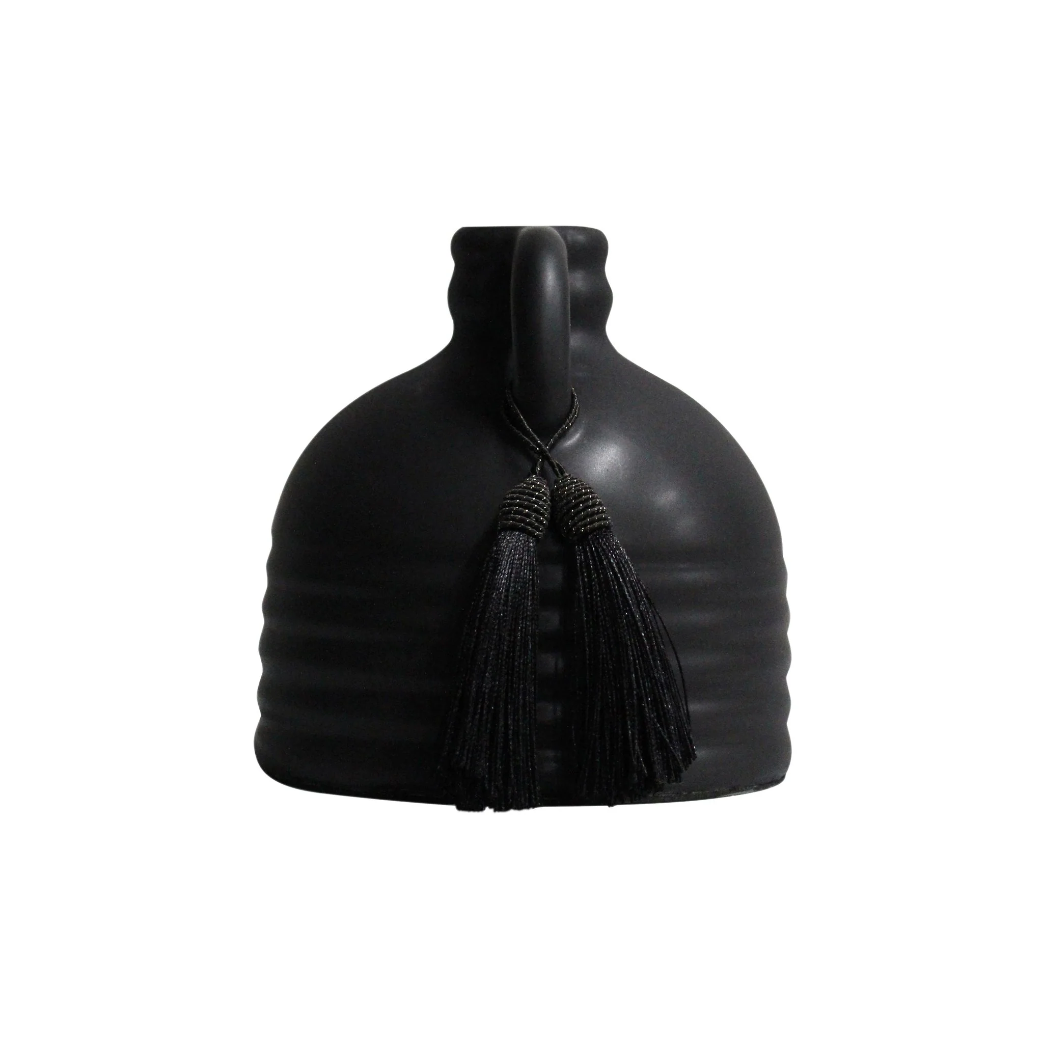 Adonis Black Ceramic Vase - Image 3