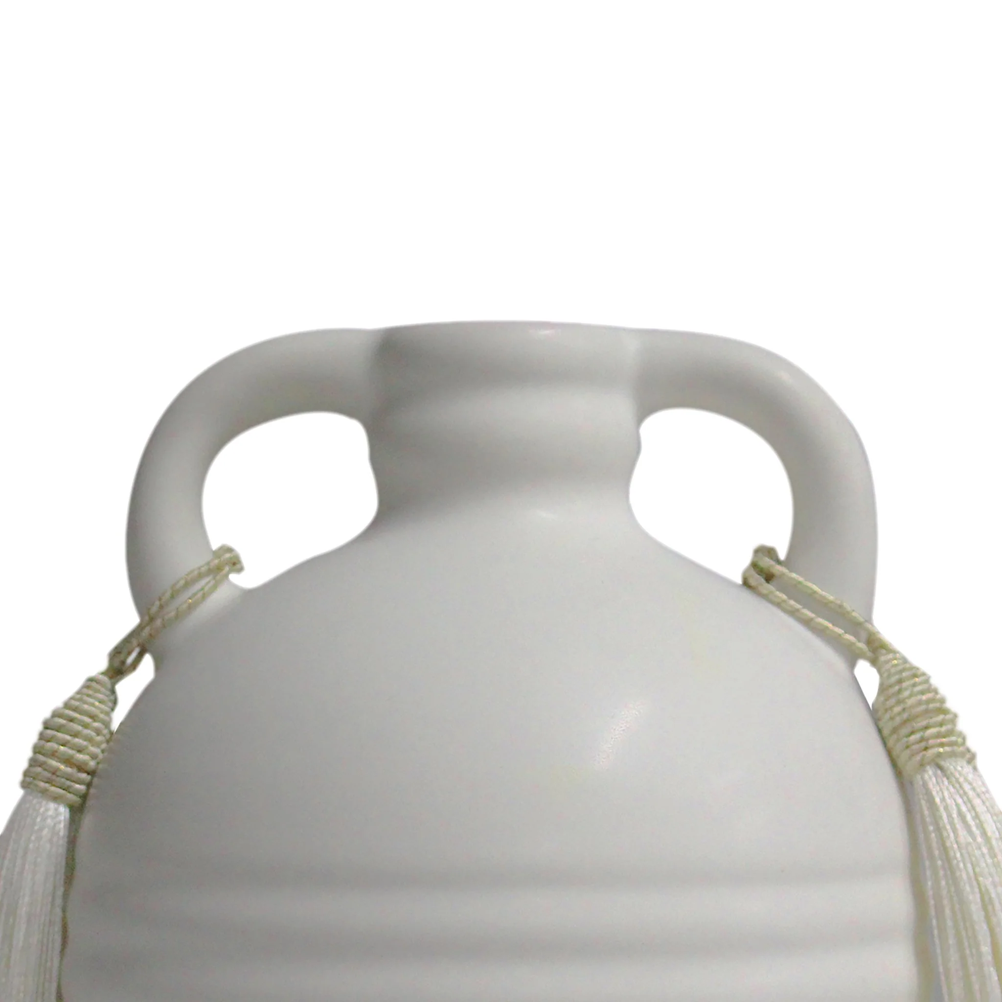 Adonis White Ceramic Vase - Image 4