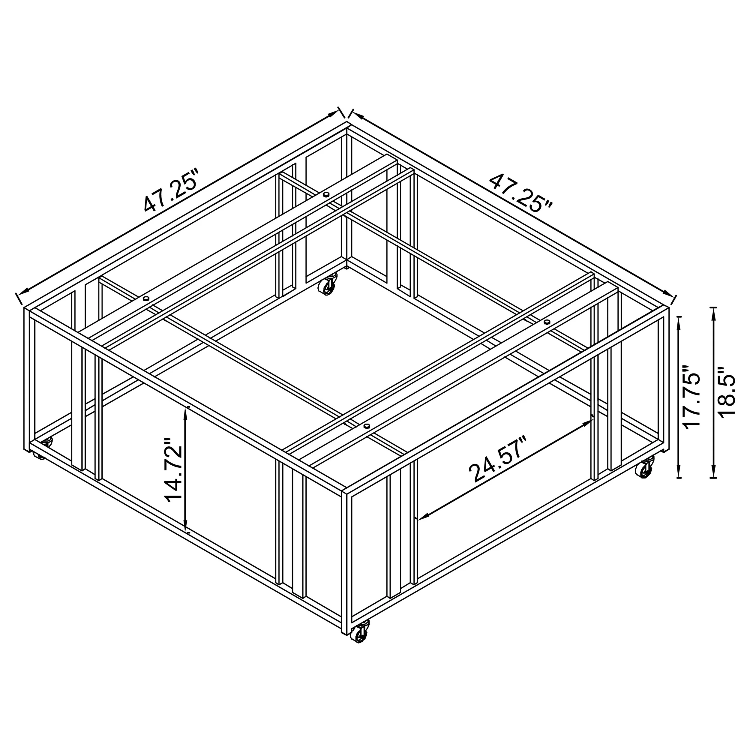 Adri Mobile Coffee Table - Image 7
