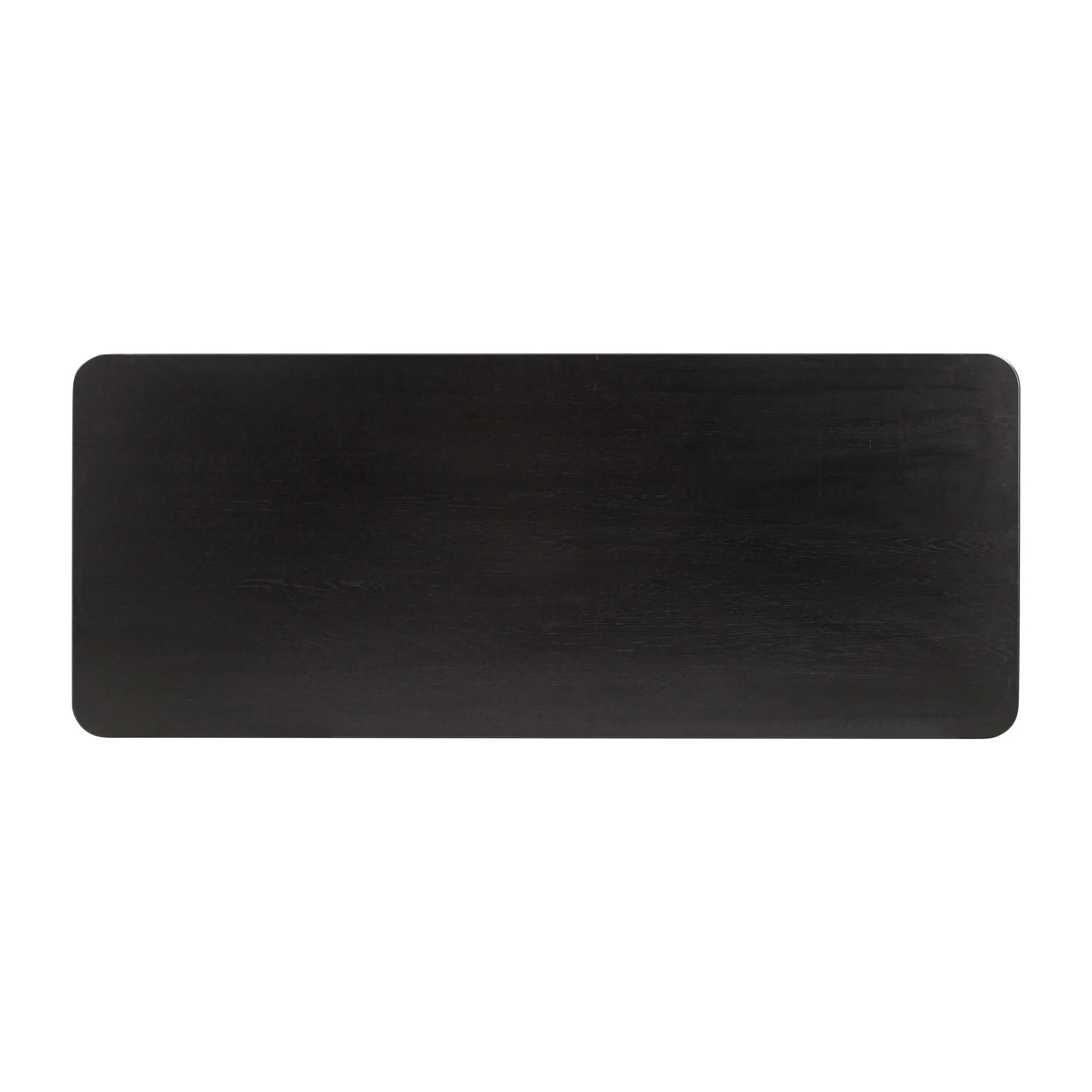 Akola Black Oak Rectangular Dining Table - Image 5