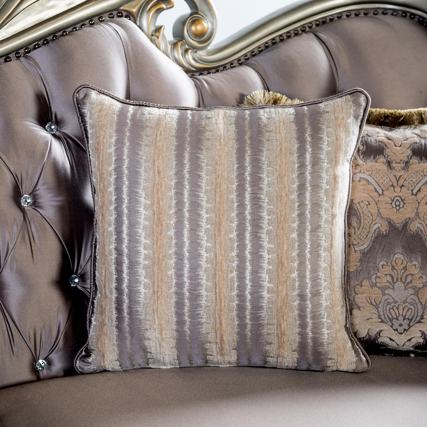 Albacete Loveseat, Champagne/Purple - Image 7