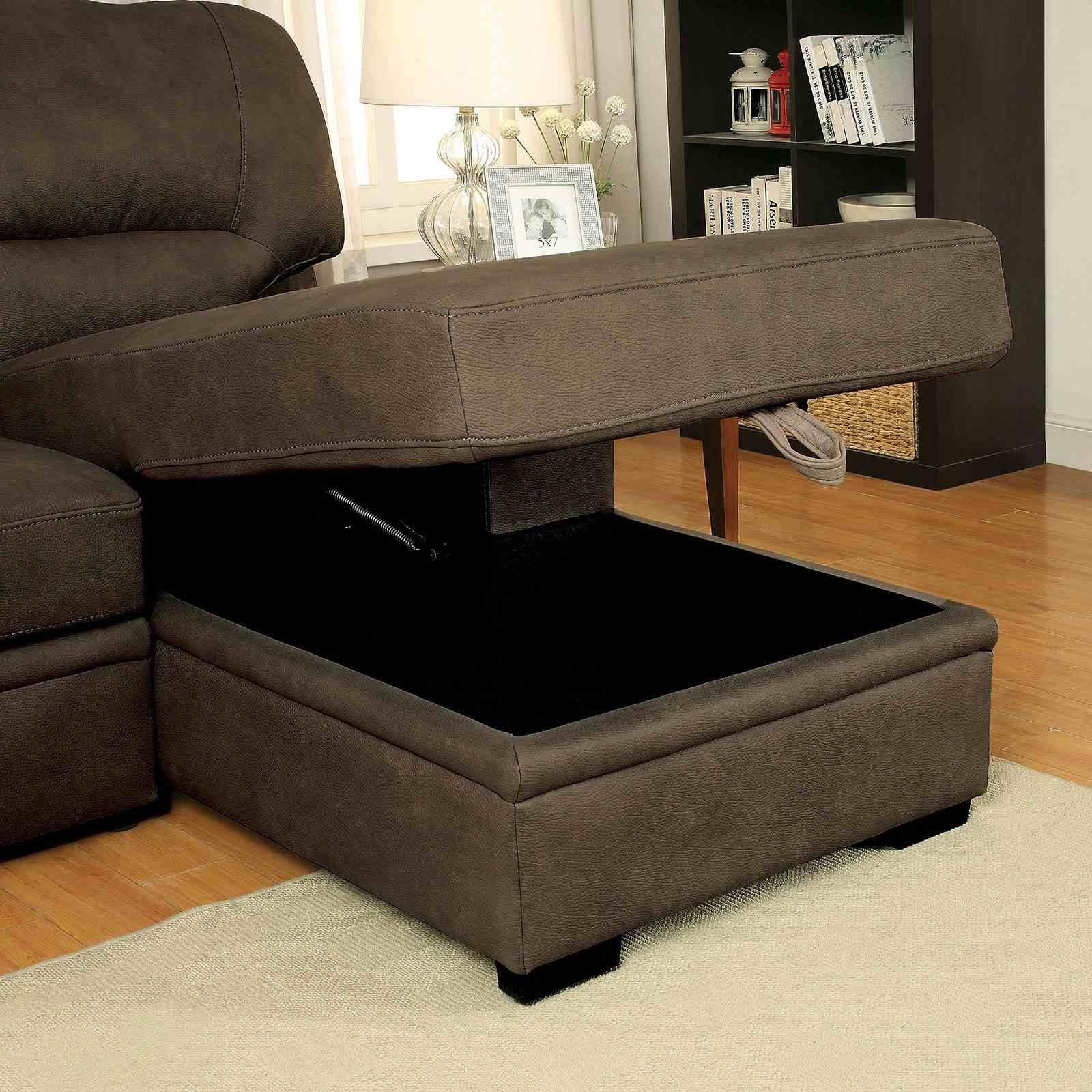 Alcester Sectional w/ Sleeper, Ash Brown - Image 3