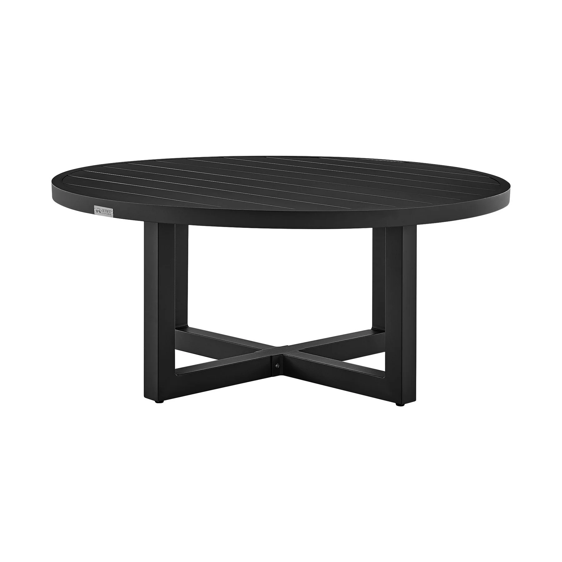Alegria and Menorca 3 Piece Patio Outdoor Swivel Seating Set in Black Aluminum with Gray Rope and Cushions - Image 5