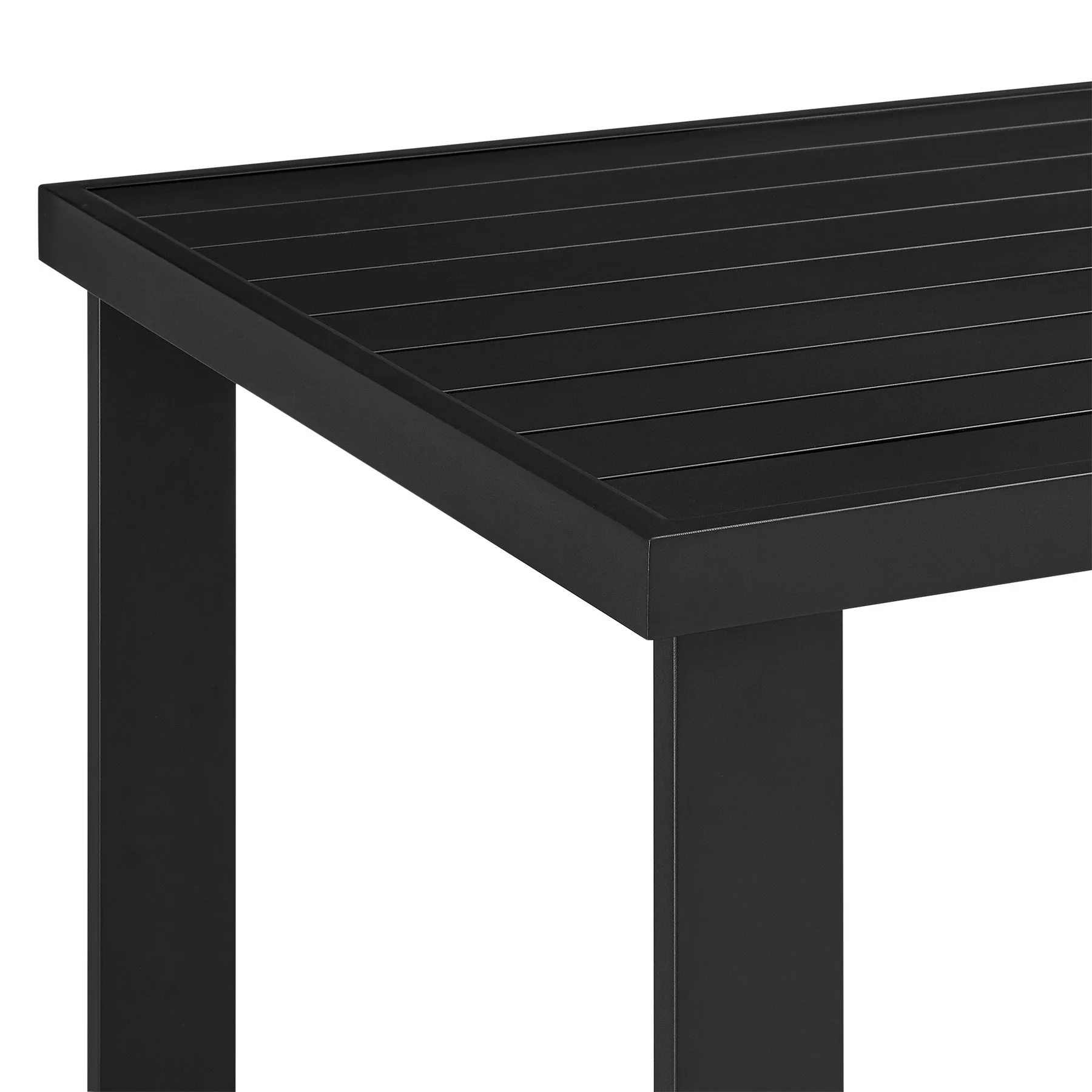 Alegria Outdoor Patio Bar Height Dining Table in Aluminum - Image 3