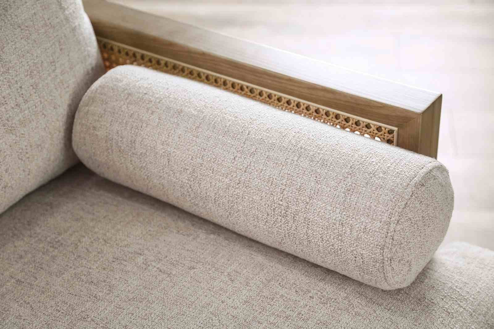 Alesund Sofa, Beige/Light Oak - Image 7