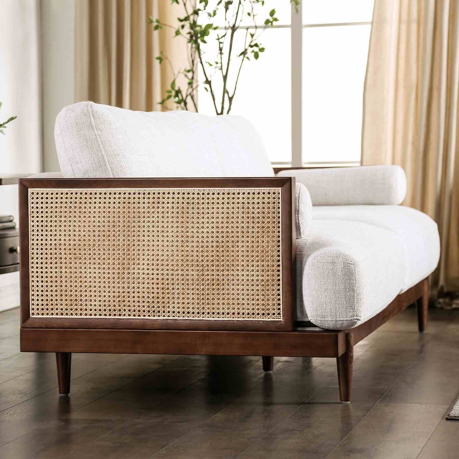 Alesund Sofa, Beige/Walnut - Image 6