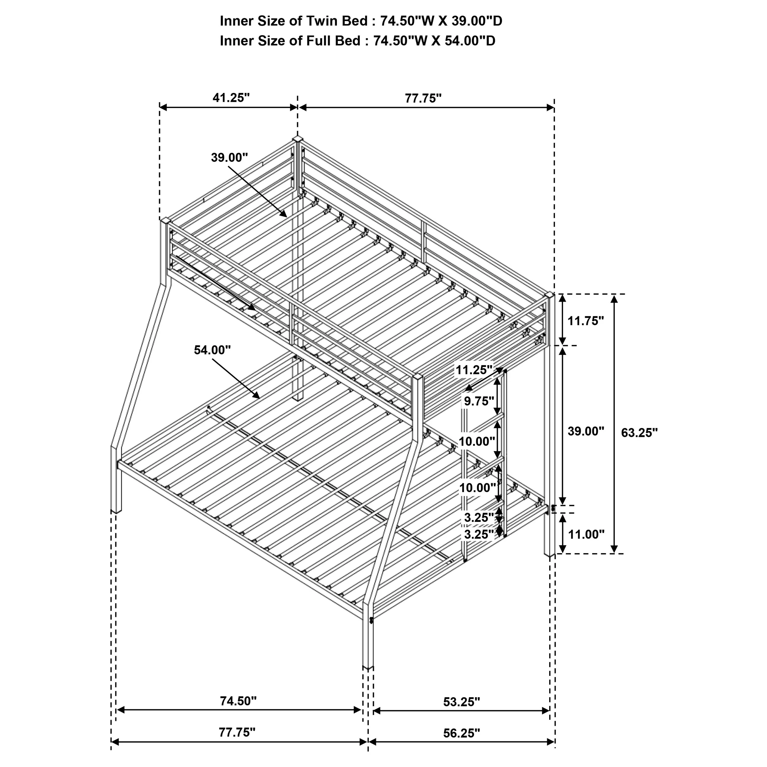 Alevera Bunk Bed - Image 15