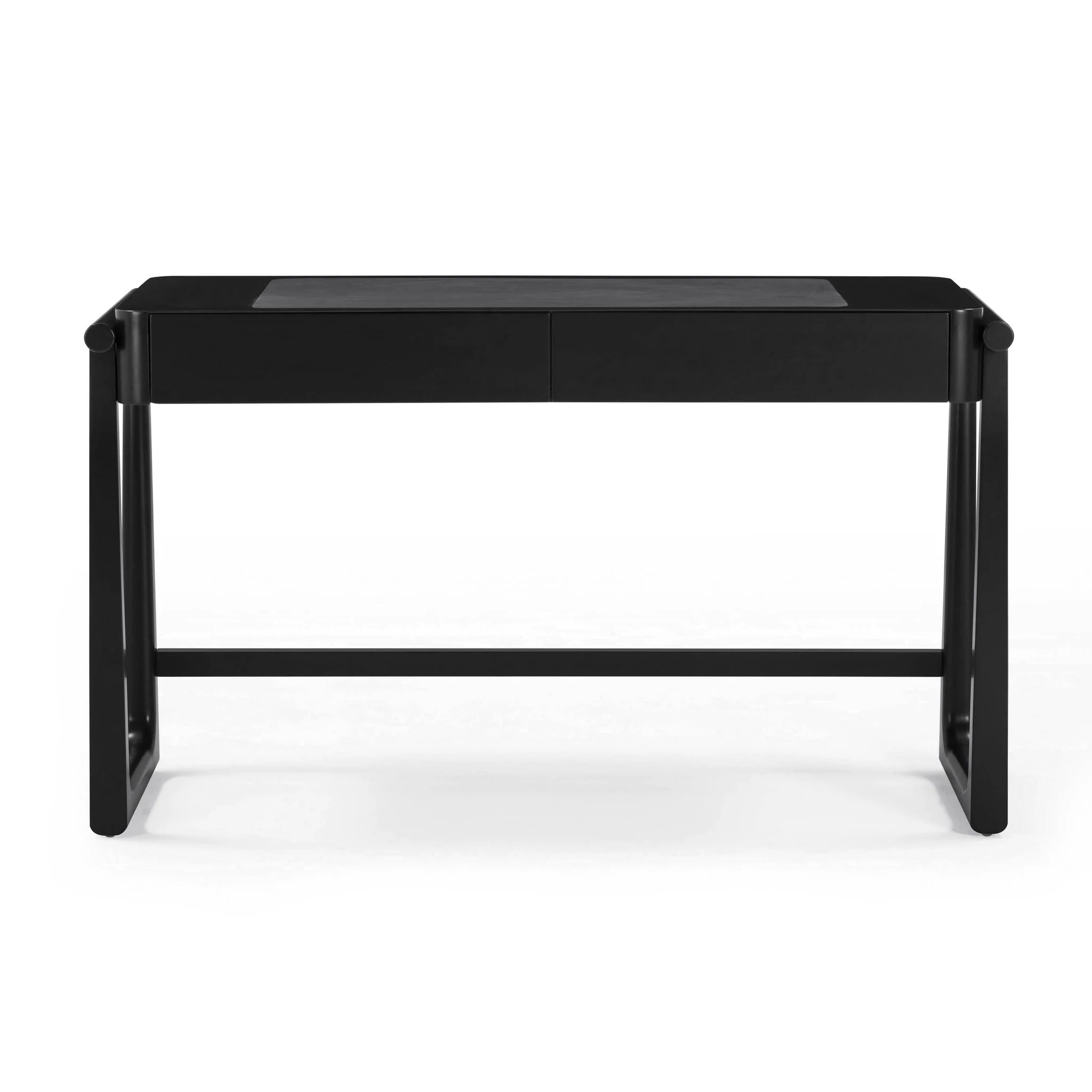 Alfalfa Black 2 Drawer Desk - Image 3