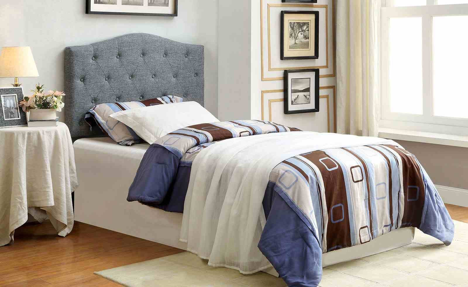 Alipaz Queen/Full Headboard, Gray - Image 2