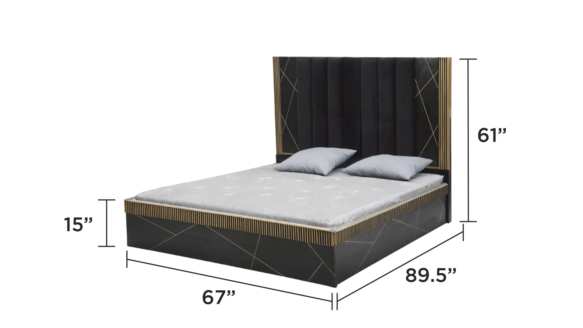 Allure Queen 4 Pc Bedroom Set - Image 6