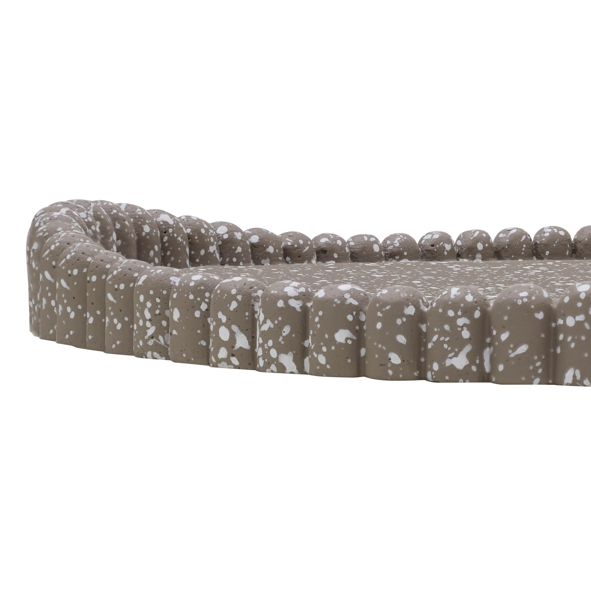 Alna Speckled Dark Taupe Catchall Tray - Image 3