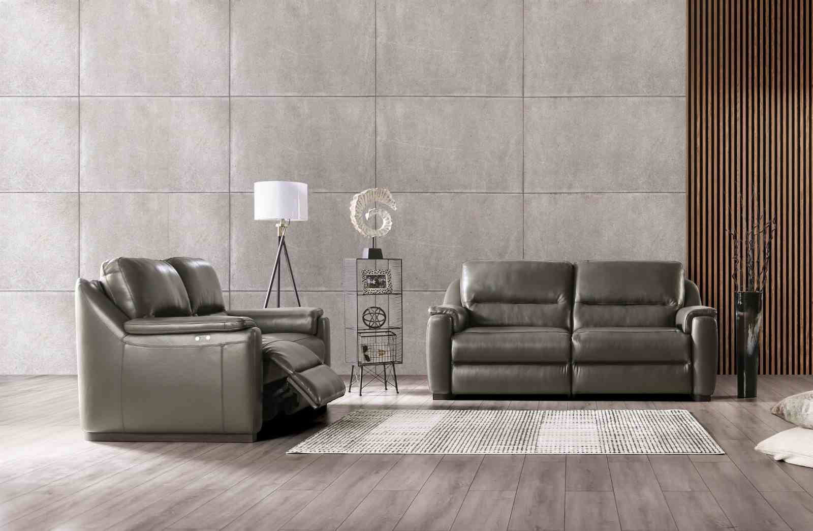 Altamura Power Loveseat, Gray - Image 2
