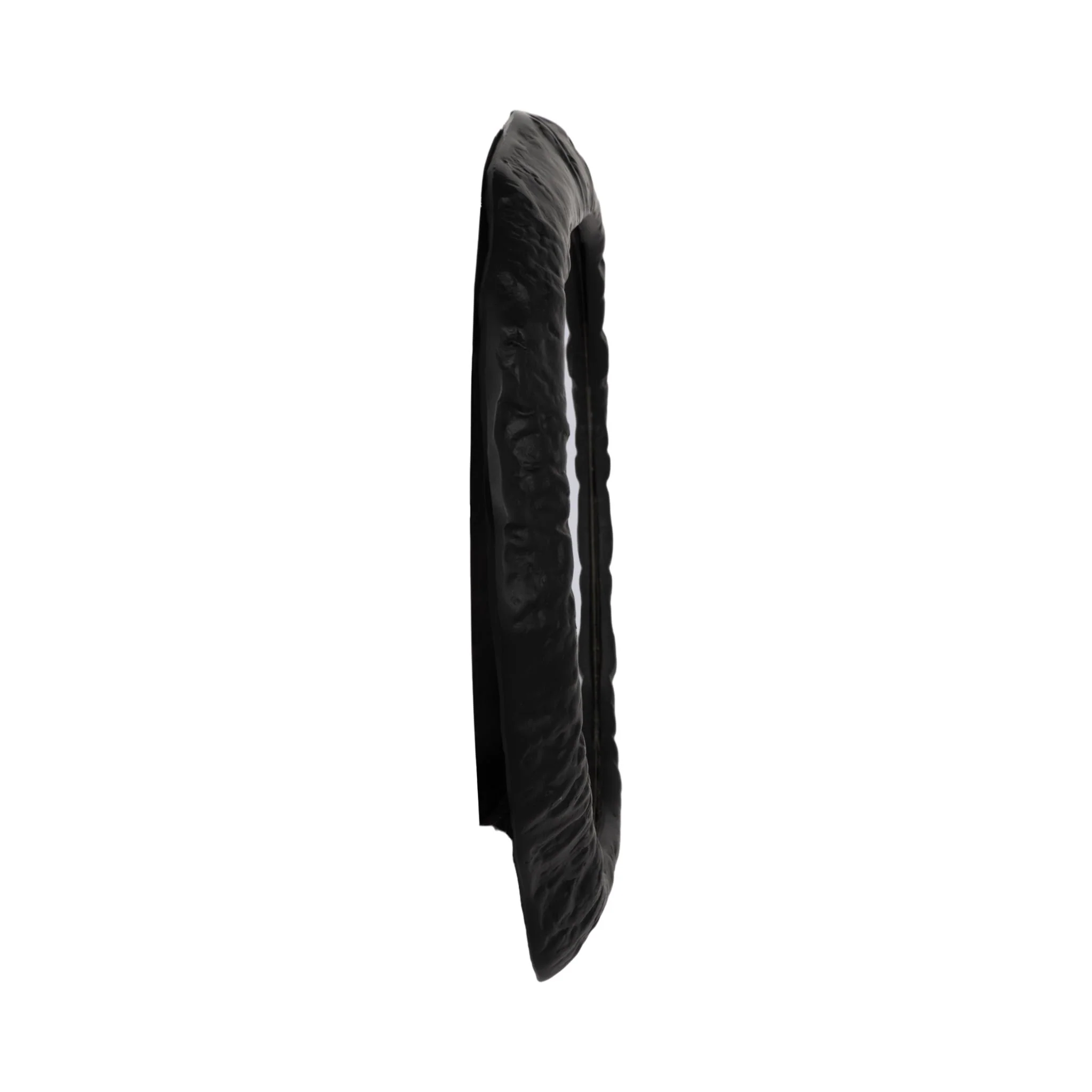 Alum,18",hammered Outlined Mirror,matte Black - Image 3