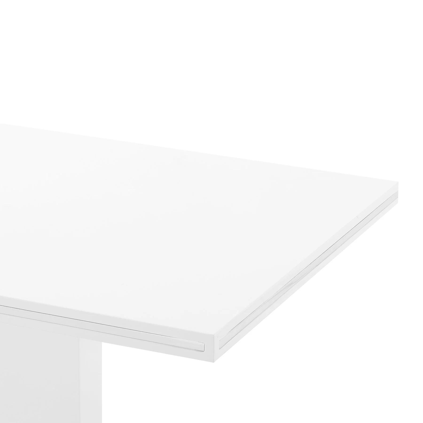 Amanda 5 Piece White Rectangular Dining Set - Image 7