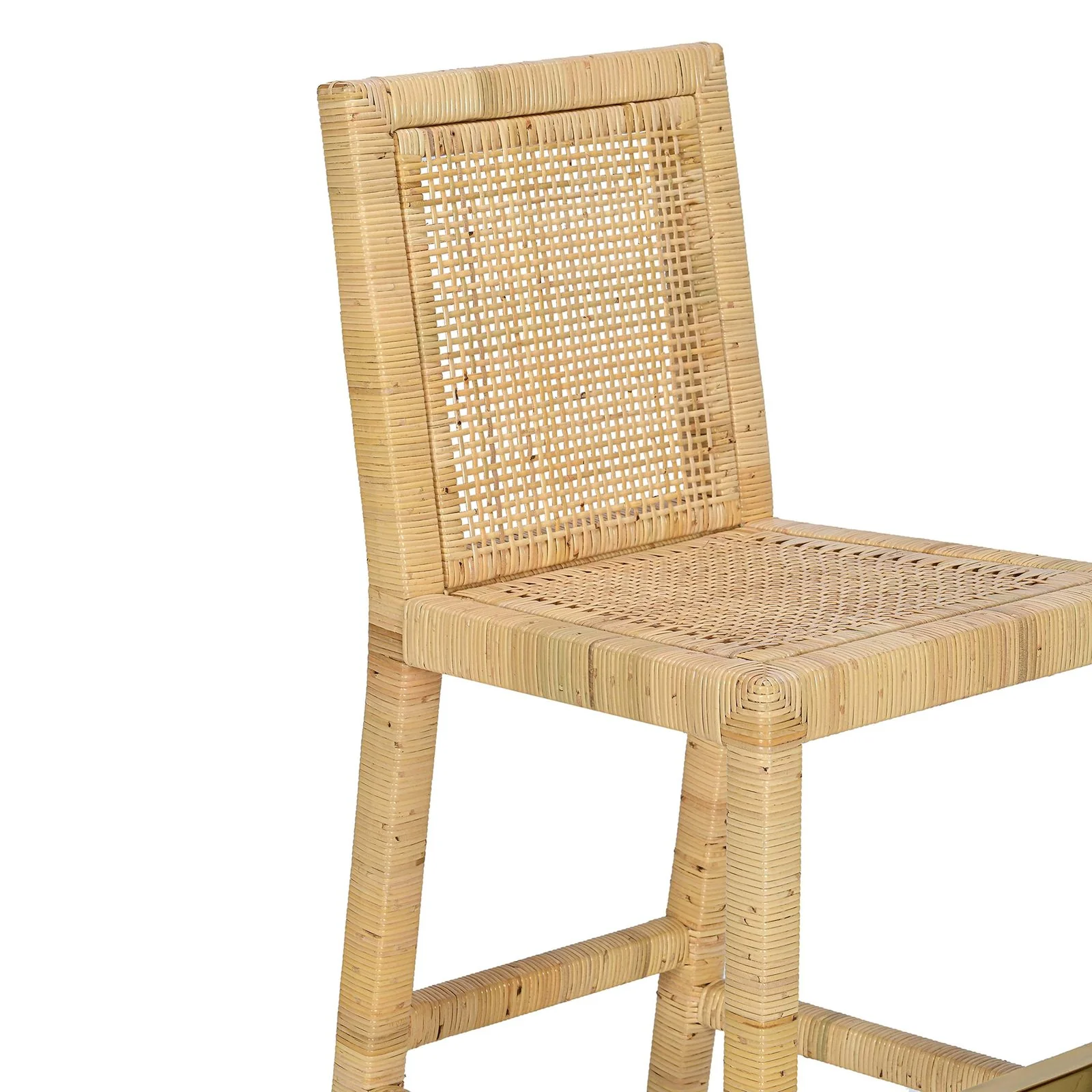 Amara Cream Linen Barstool - Image 10