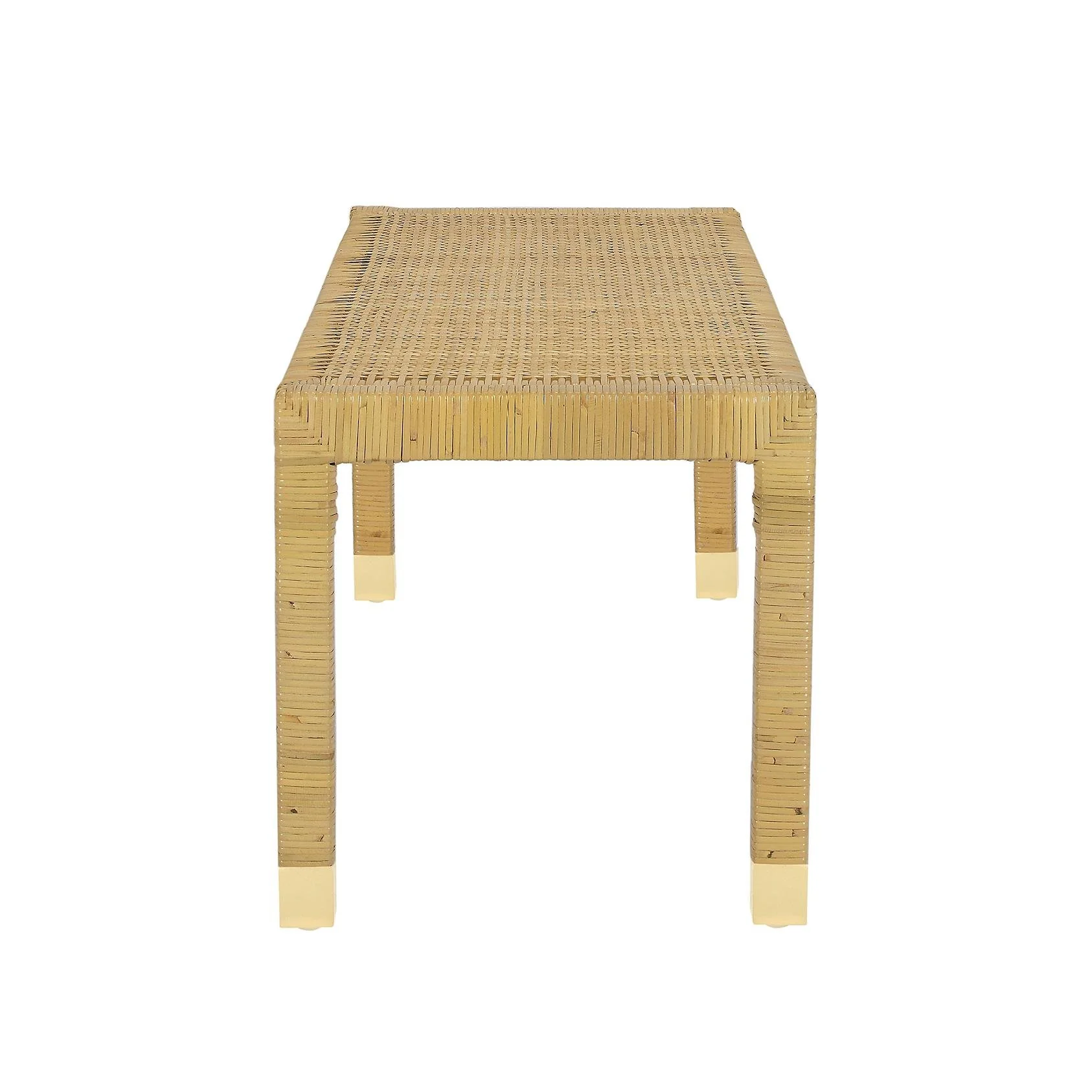 Amara Cream Linen Bench - Image 6