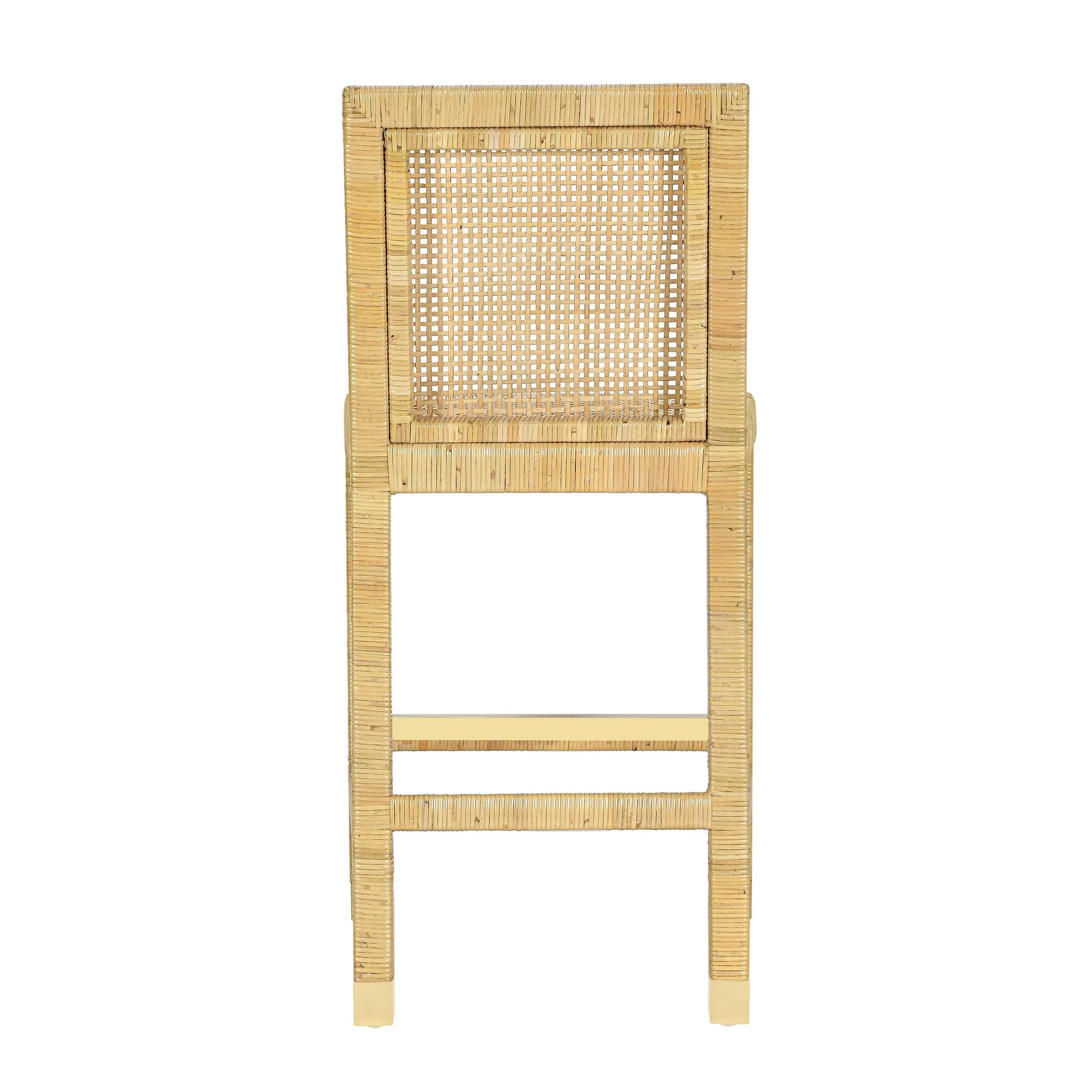 Amara Cream Linen Counter Stool - Image 10